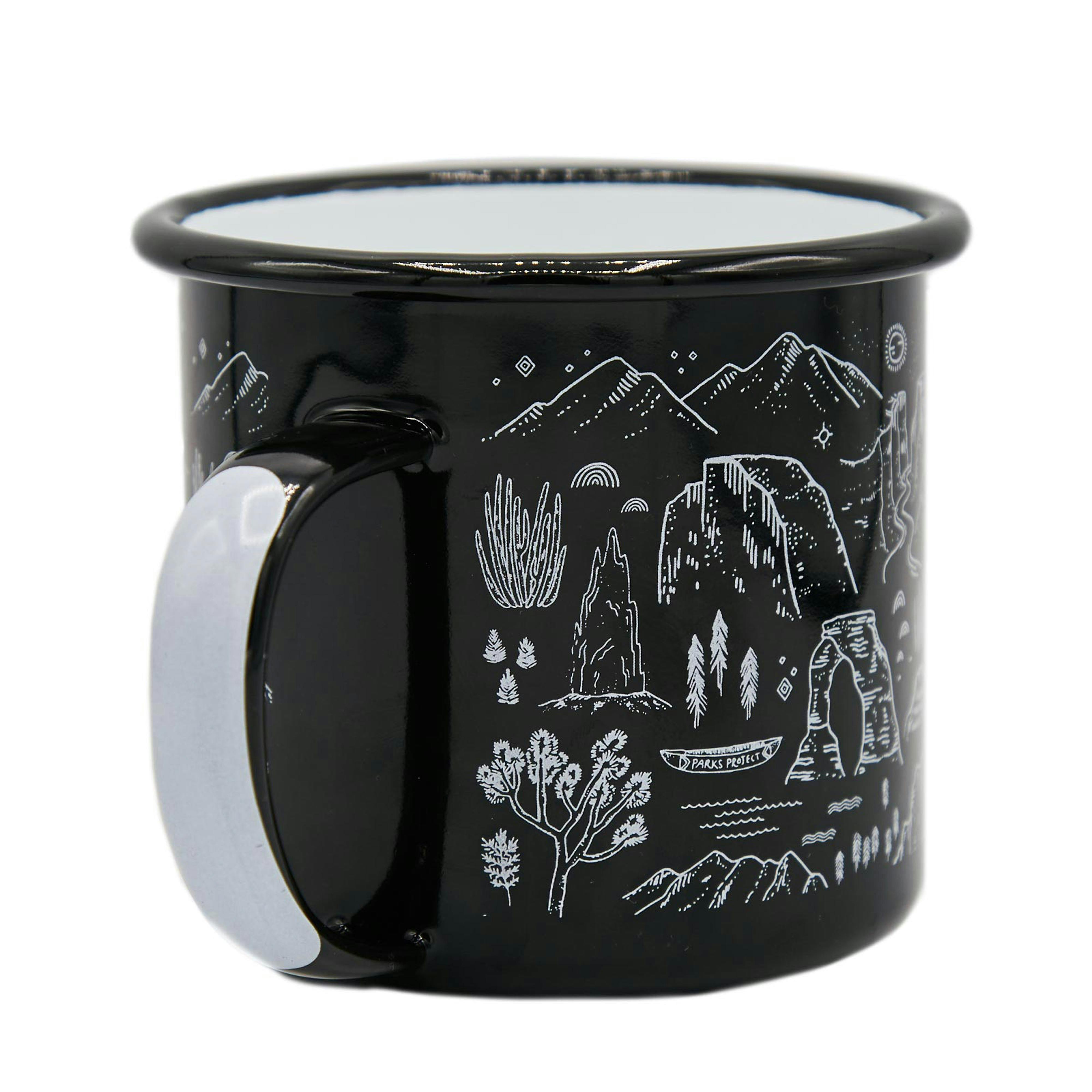 Enamel Camping Mug - The New Jersey School of Conservation
