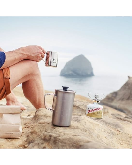 Snow Peak French Press Titanium Kitchen Coffee Huckberry