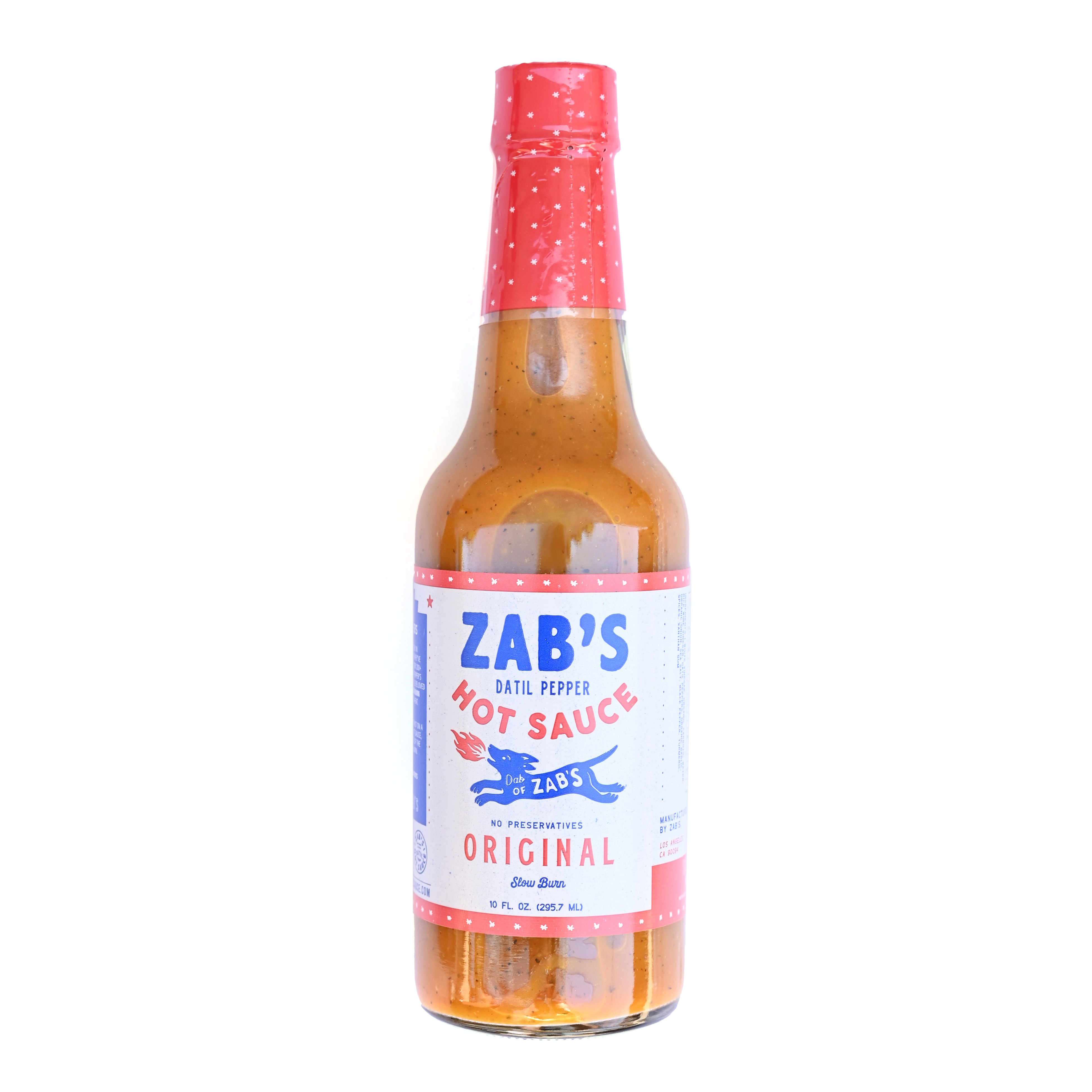 Zab's Hot Sauce Original Large Red Kitchen Huckberry