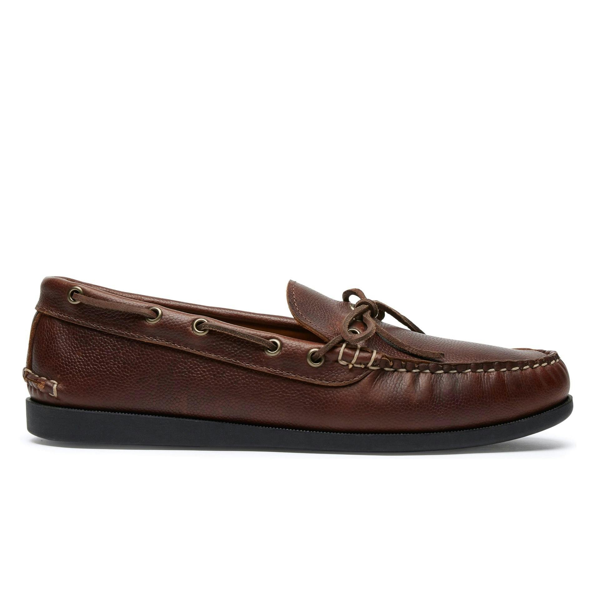 Men’s Canoe Shoe: Brown Pebble