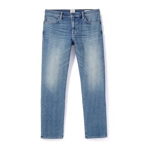 Huckberry Flint and Tinder Men's Everyday Stretch Denim Jeans, Slim Leg  Fit, 5-Pocket Design at  Men's Clothing store