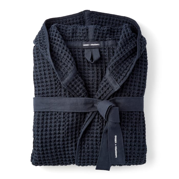Image of Hooded Waffle Robe - Exclusive