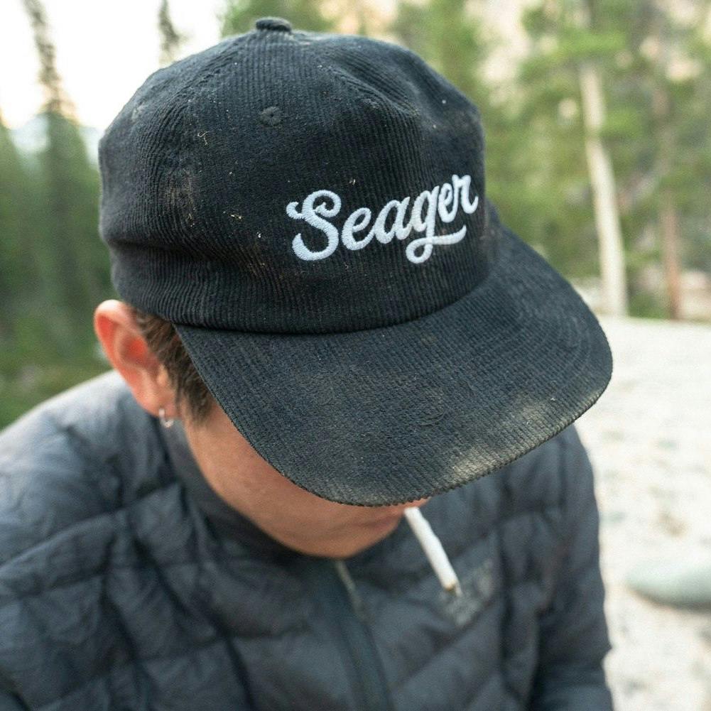 Seager Hat Big Blue Corduroy Snapback