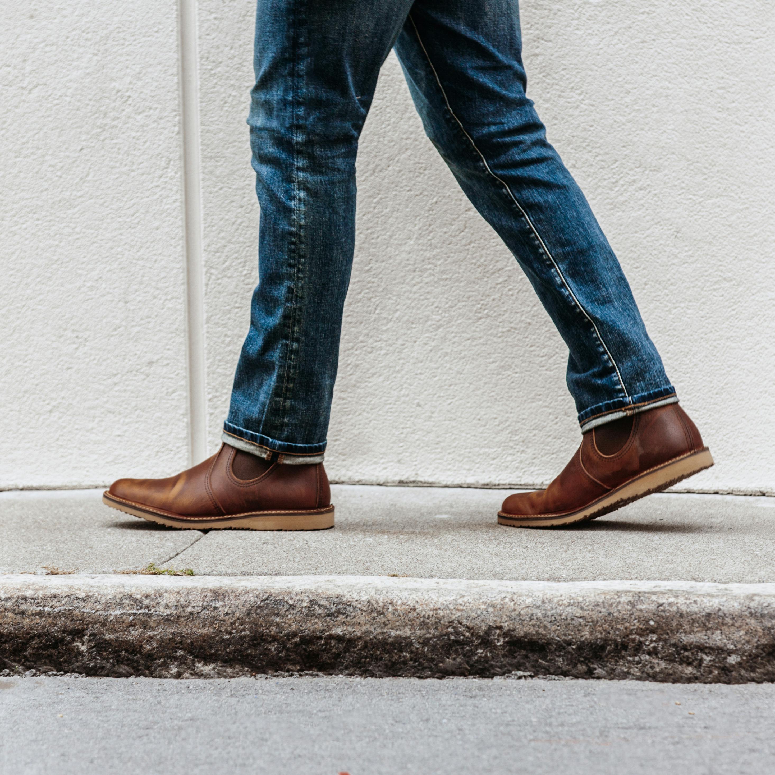 browser massefylde kalv Red Wing Heritage Weekender Chelsea Boots - Copper Rough and Tough | Chelsea  Boots | Huckberry