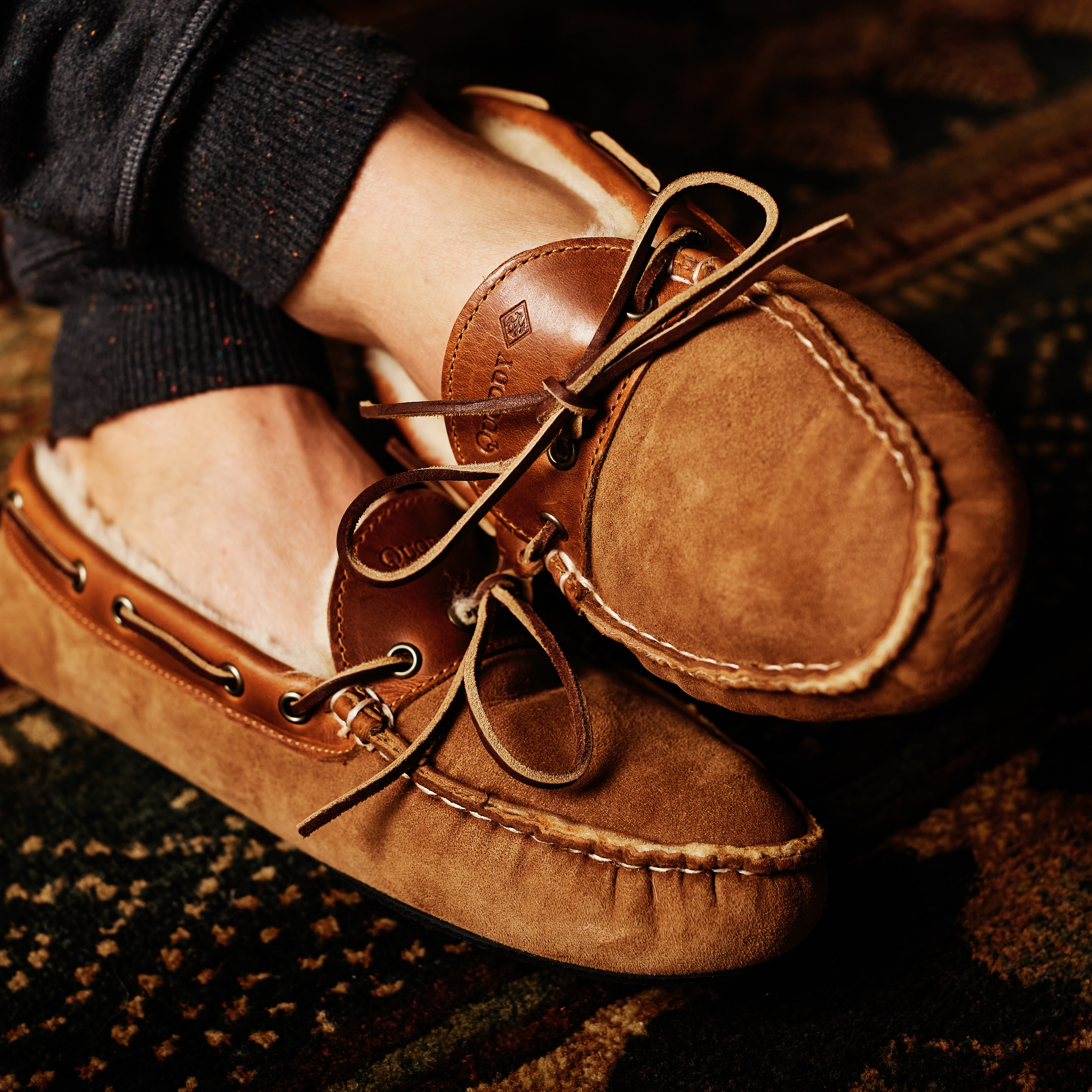 quoddy fireside camp slipper