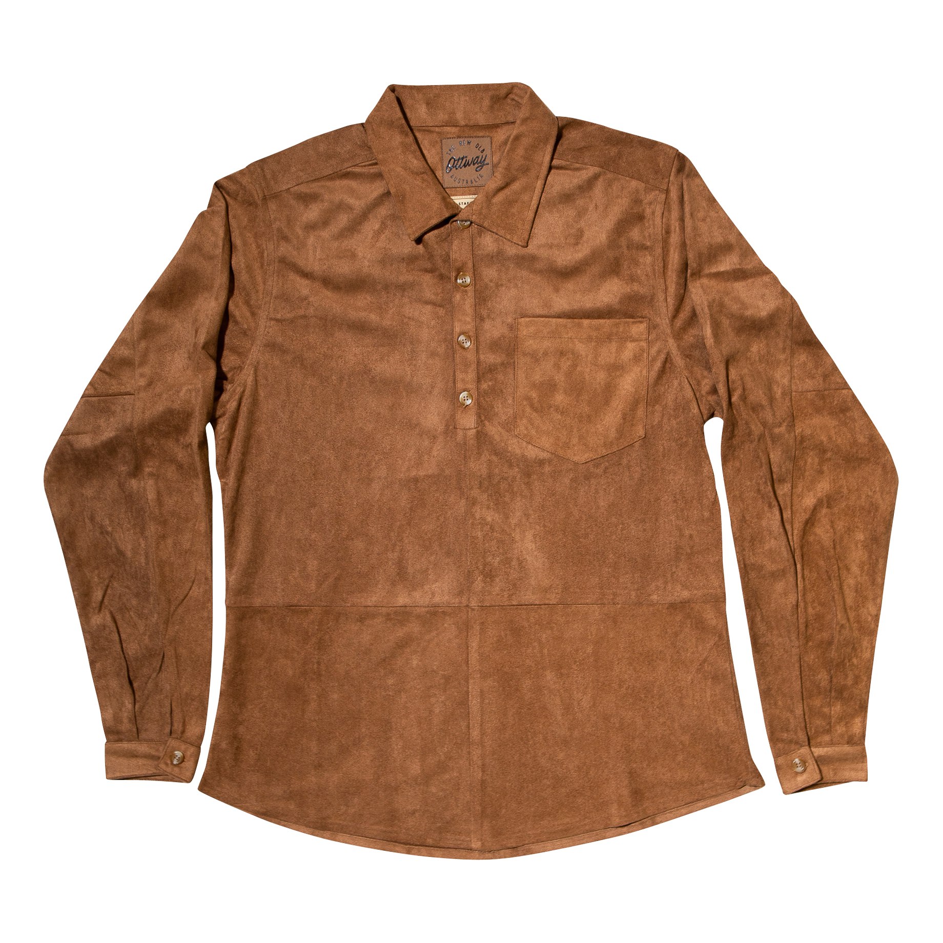real suede over sized shirt ブラウン bdcbc95b98f1.jpg?width=3840&