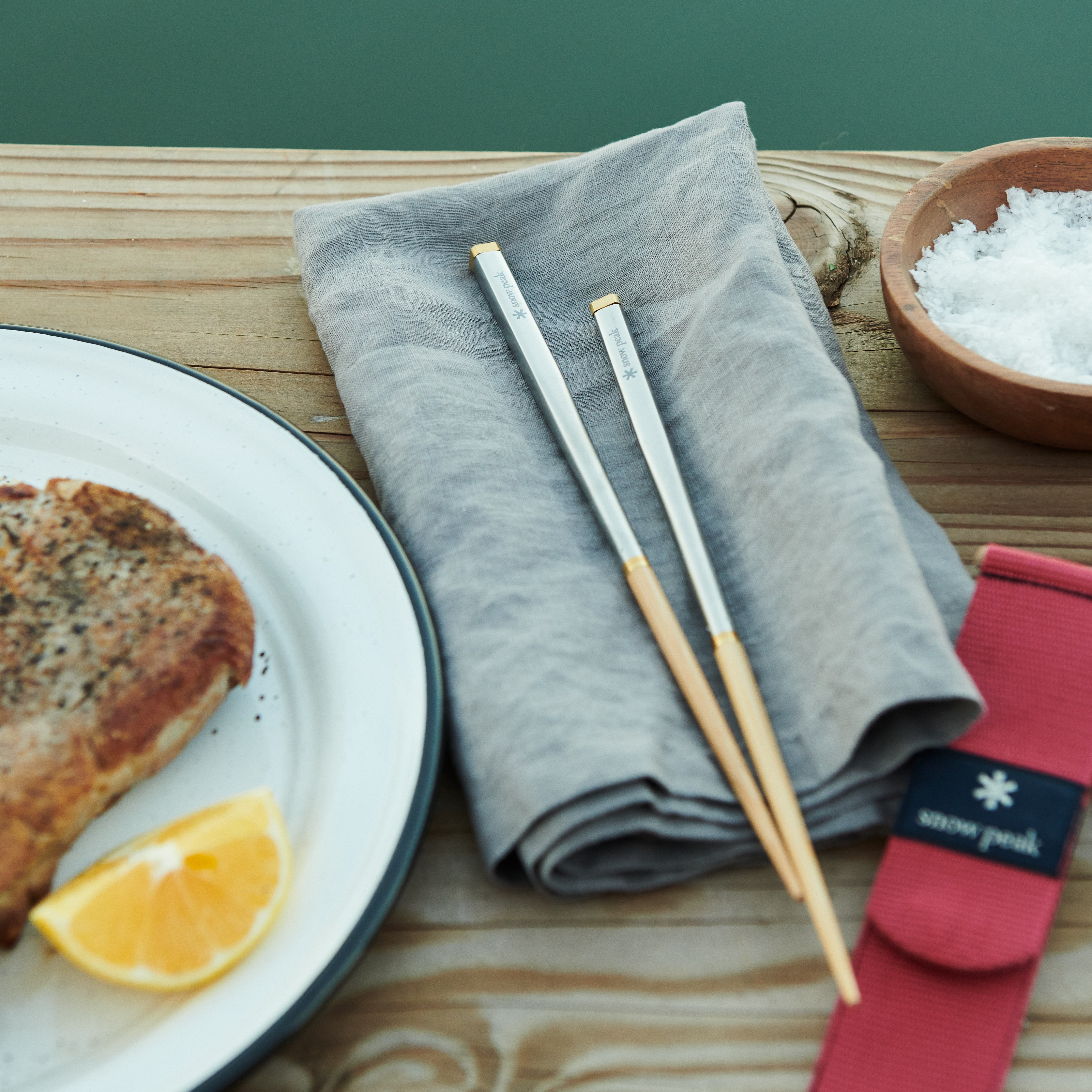 Snow Peak Wabuki Chopsticks L - Stainless Steel | Kitchen