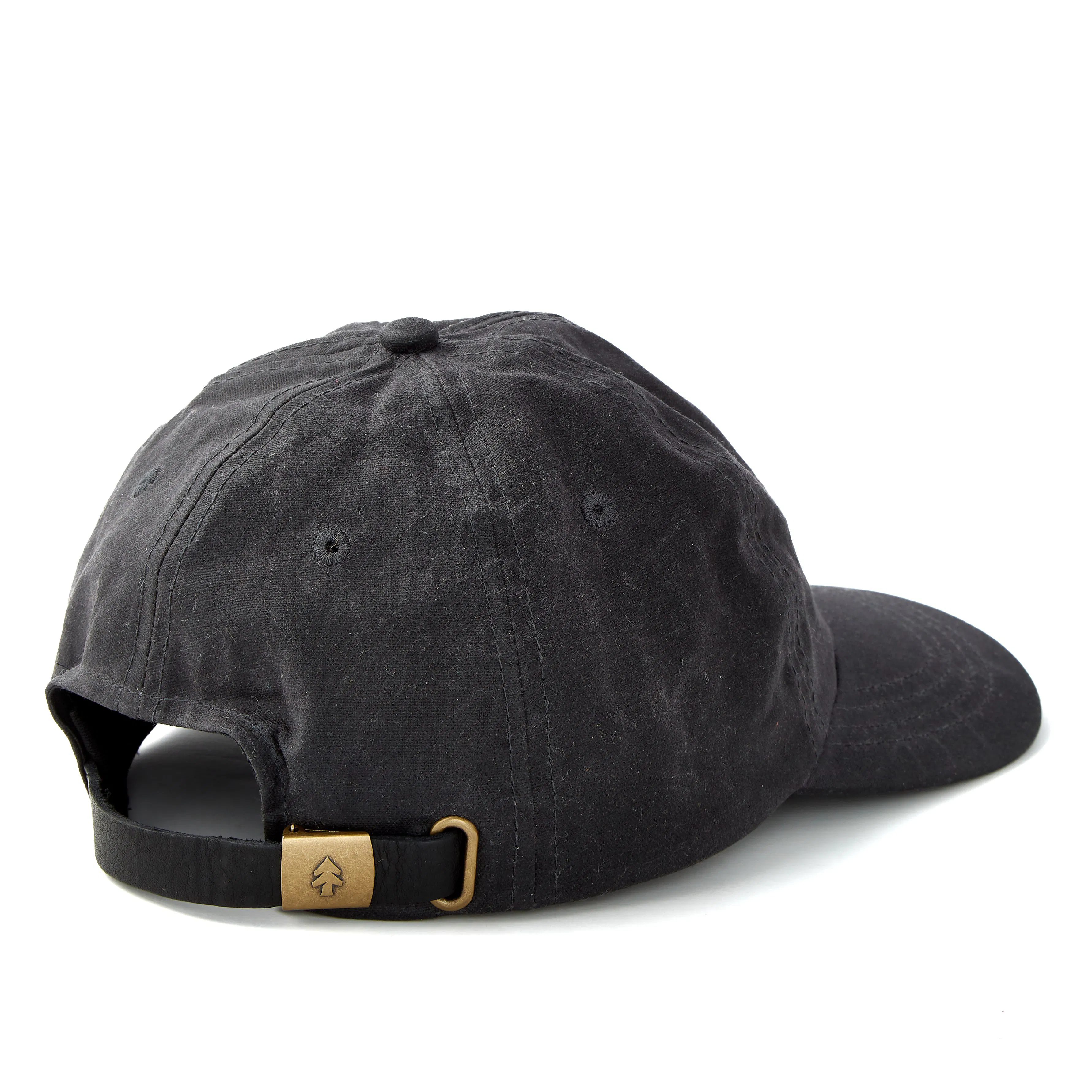 Huckberry Waxed Canvas 6-Panel Hat - Coal | Baseball & Trucker