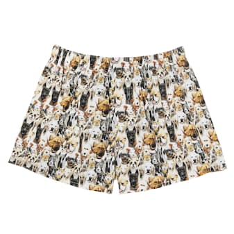Organic Cotton Watercolor Dogs Boxer Short