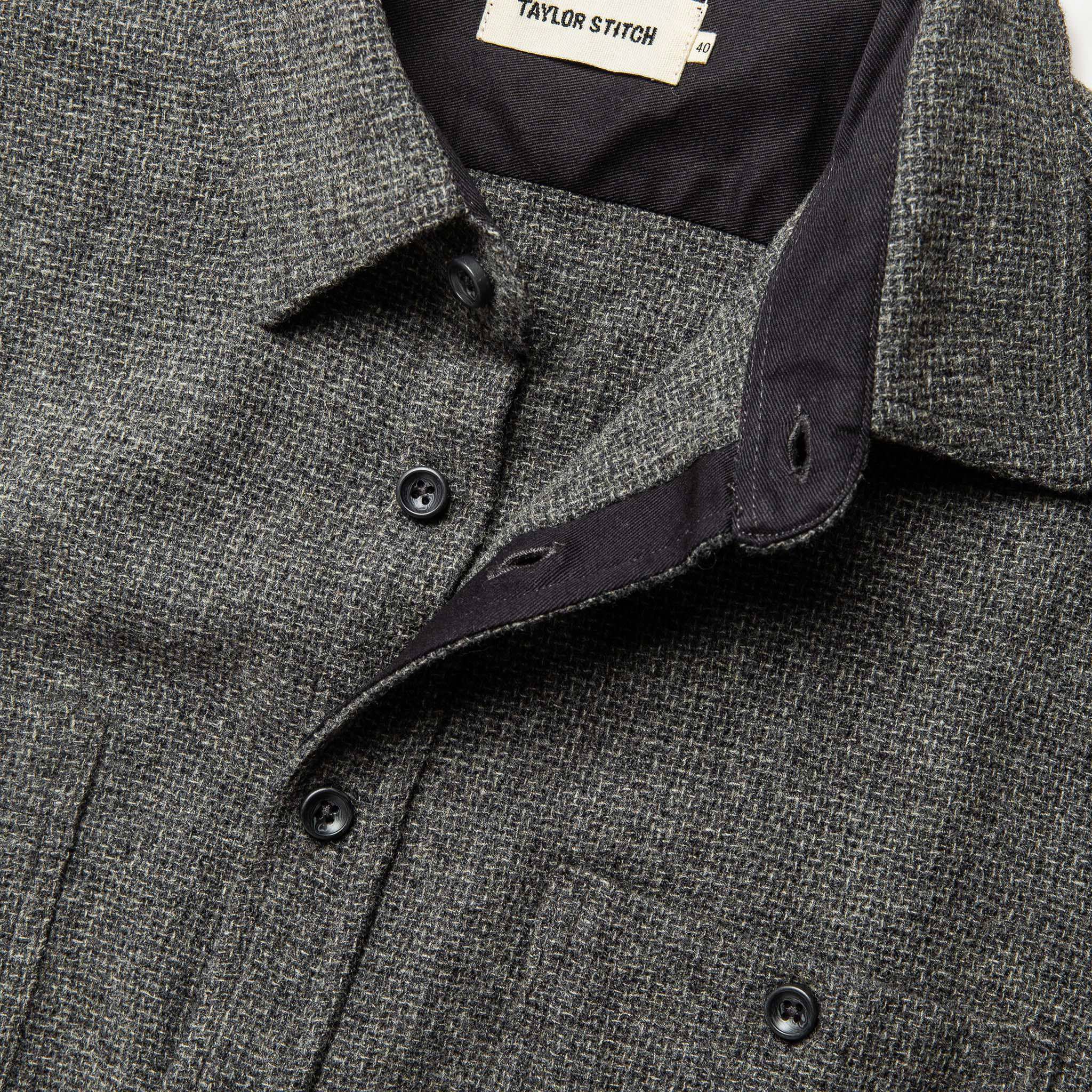 TODAYFUL - TODAYFUL＿Stitch Wool Shirts Todayful 21AW Stitch Wool Shirt Ivory Polyester Free Unisex