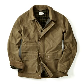 Flannel-lined Waxed Hudson Jacket
