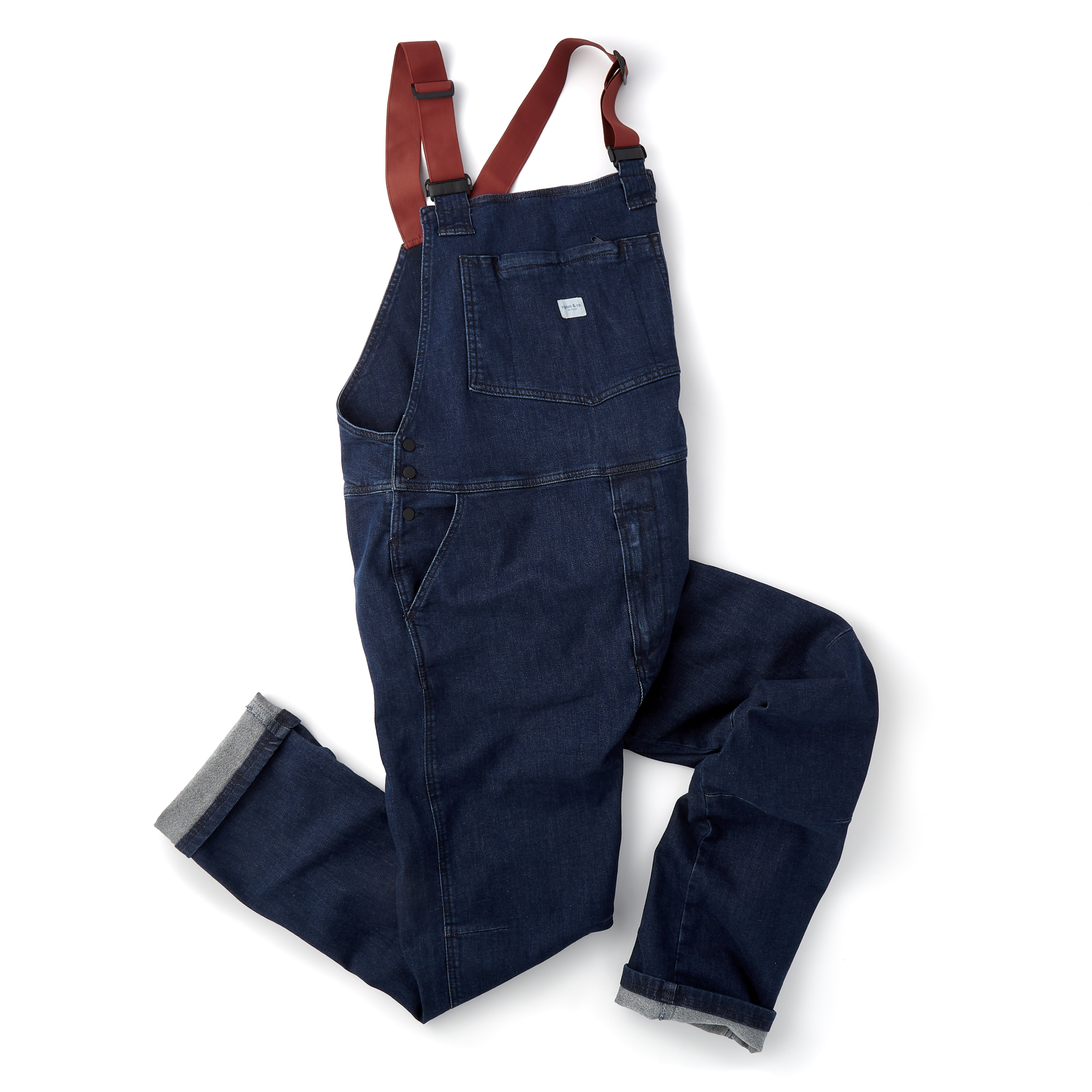 Ripton & Co. Hybrid Performance Denim Overalls - Navy