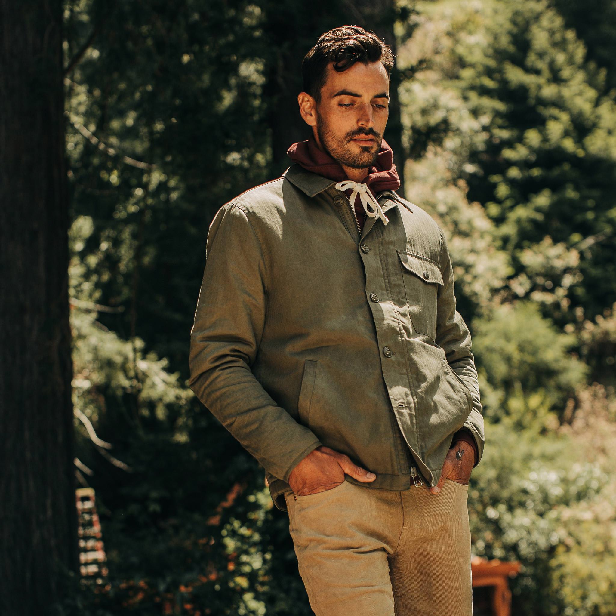 TAYLOR STITCH ワックスコットンジャケット The Deck Jacket in Khaki Dry Wax | Taylor Stitch - Classic