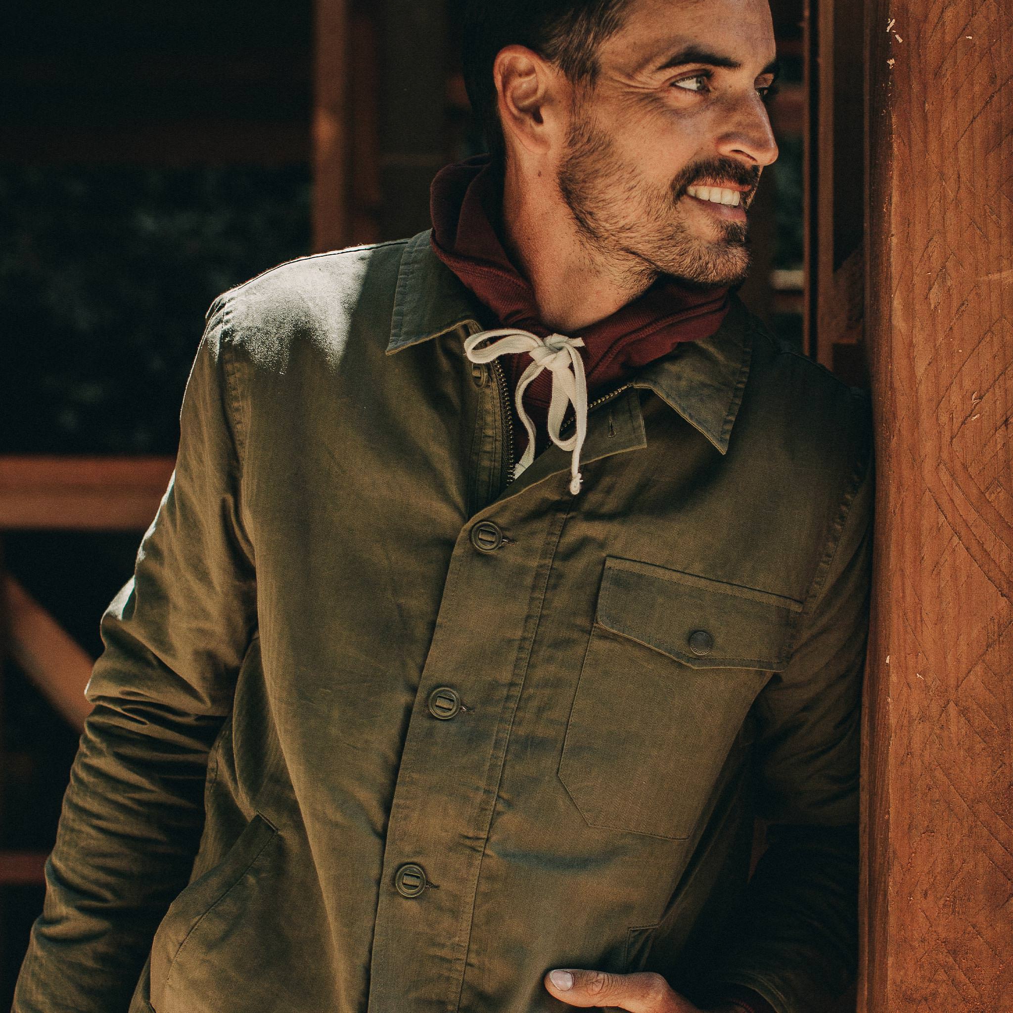TAYLOR STITCH ワックスコットンジャケット Taylor Stitch The Lined Watts Dry Waxed Cotton Jacket in