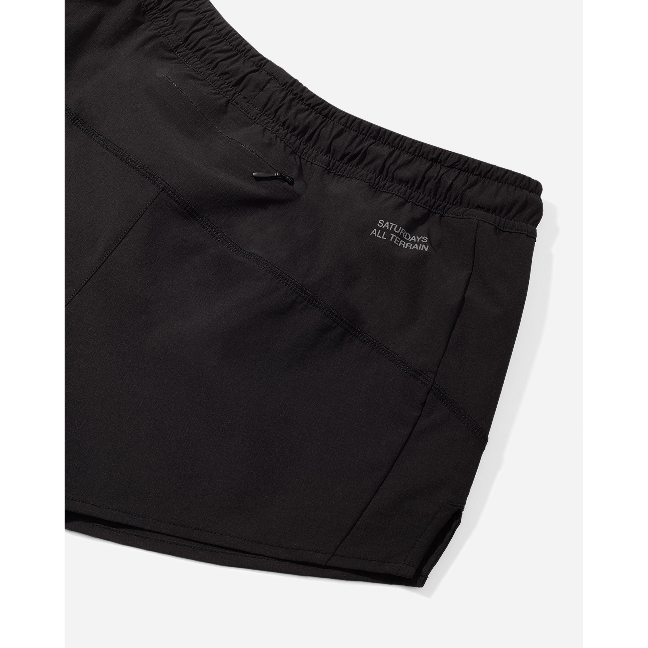 Saturdays NYC Women's All Terrain Active Short - Black | All