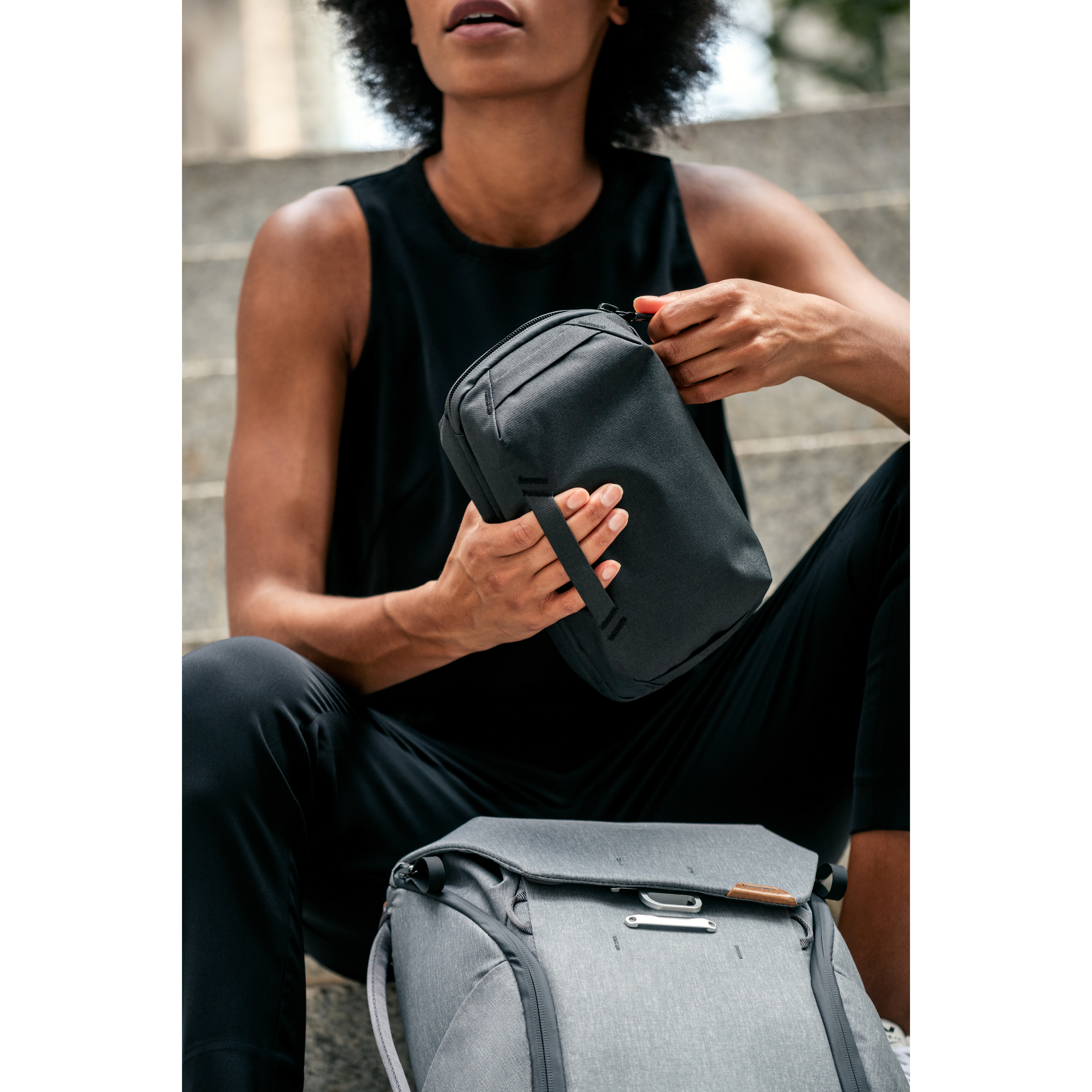 Peak Design Tech Pouch - Black | Packing Cubes & Dopp Kits
