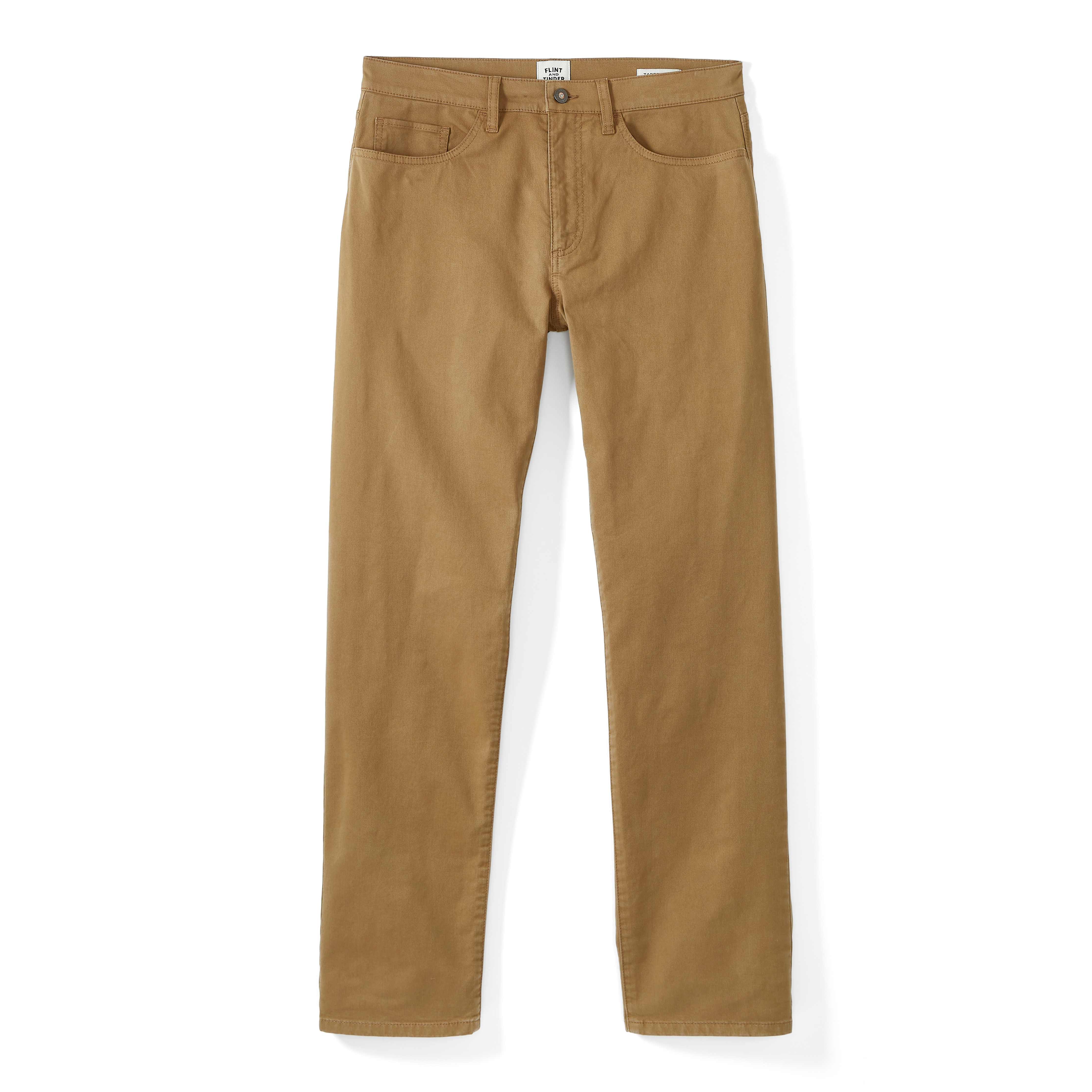Lands' End Men Traditional Fit Stretch Corduroy Pants, Deep Khaki, Size 34  X 31