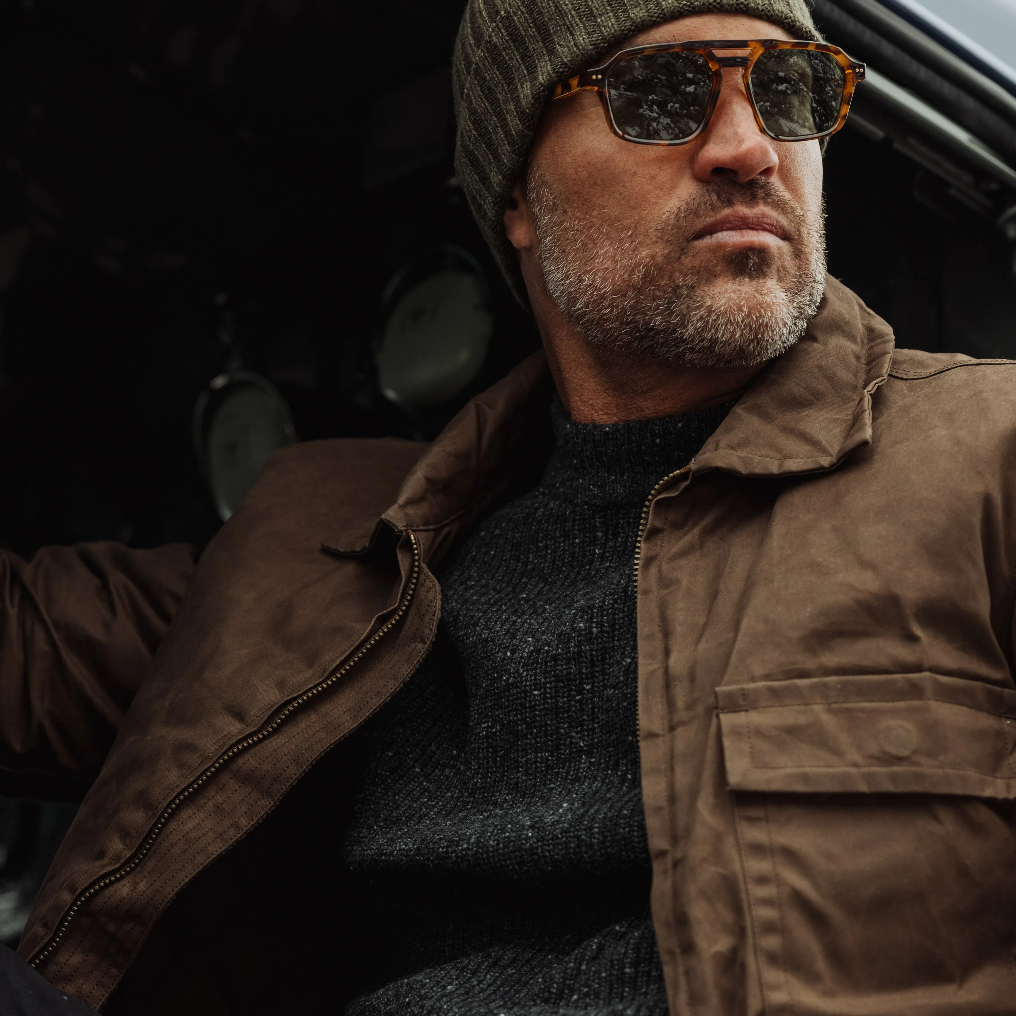 Flint and Tinder Highlands Jacket - Havana | Waxed Jackets | Huckberry
