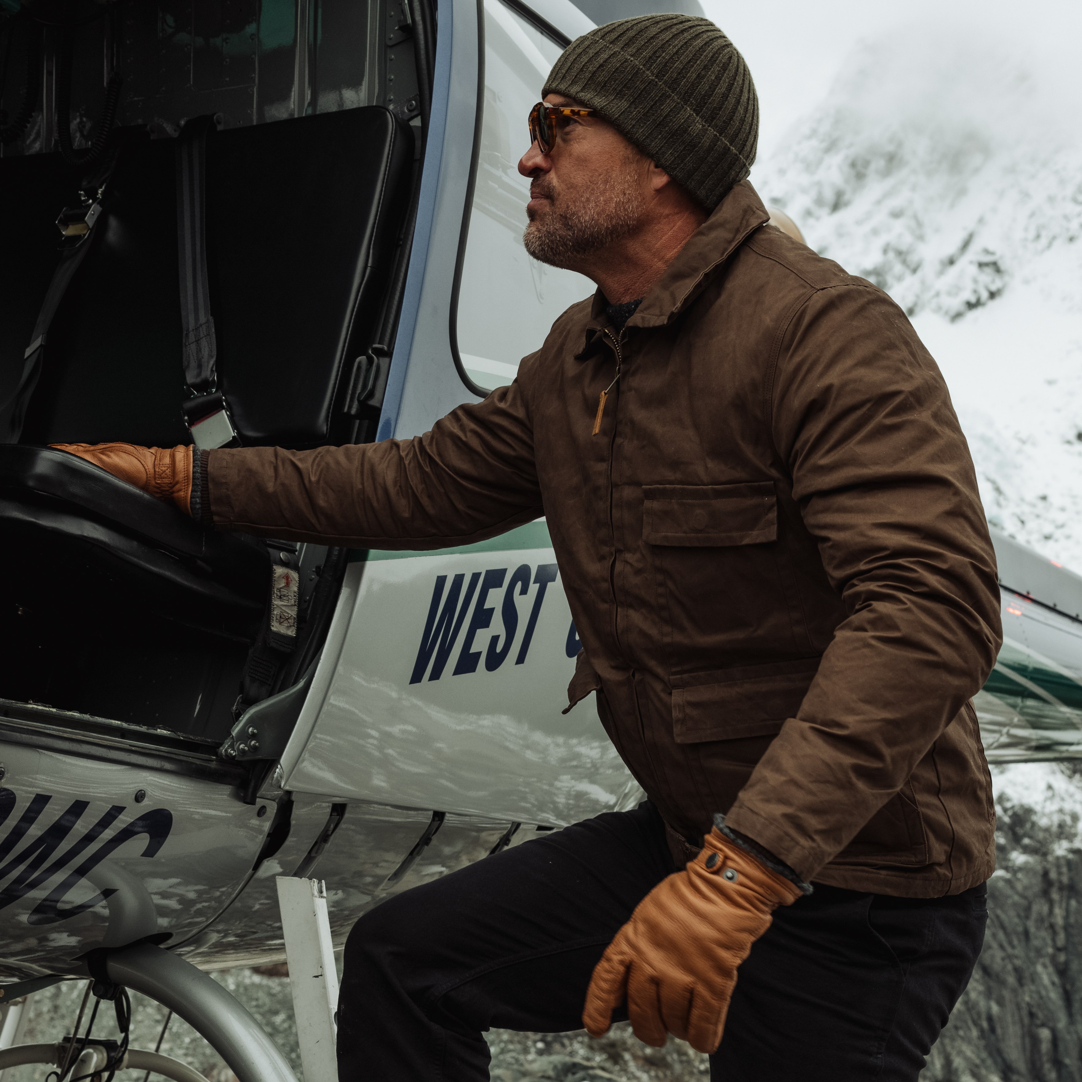 Flint and Tinder Highlands Jacket - Havana | Waxed Jackets | Huckberry