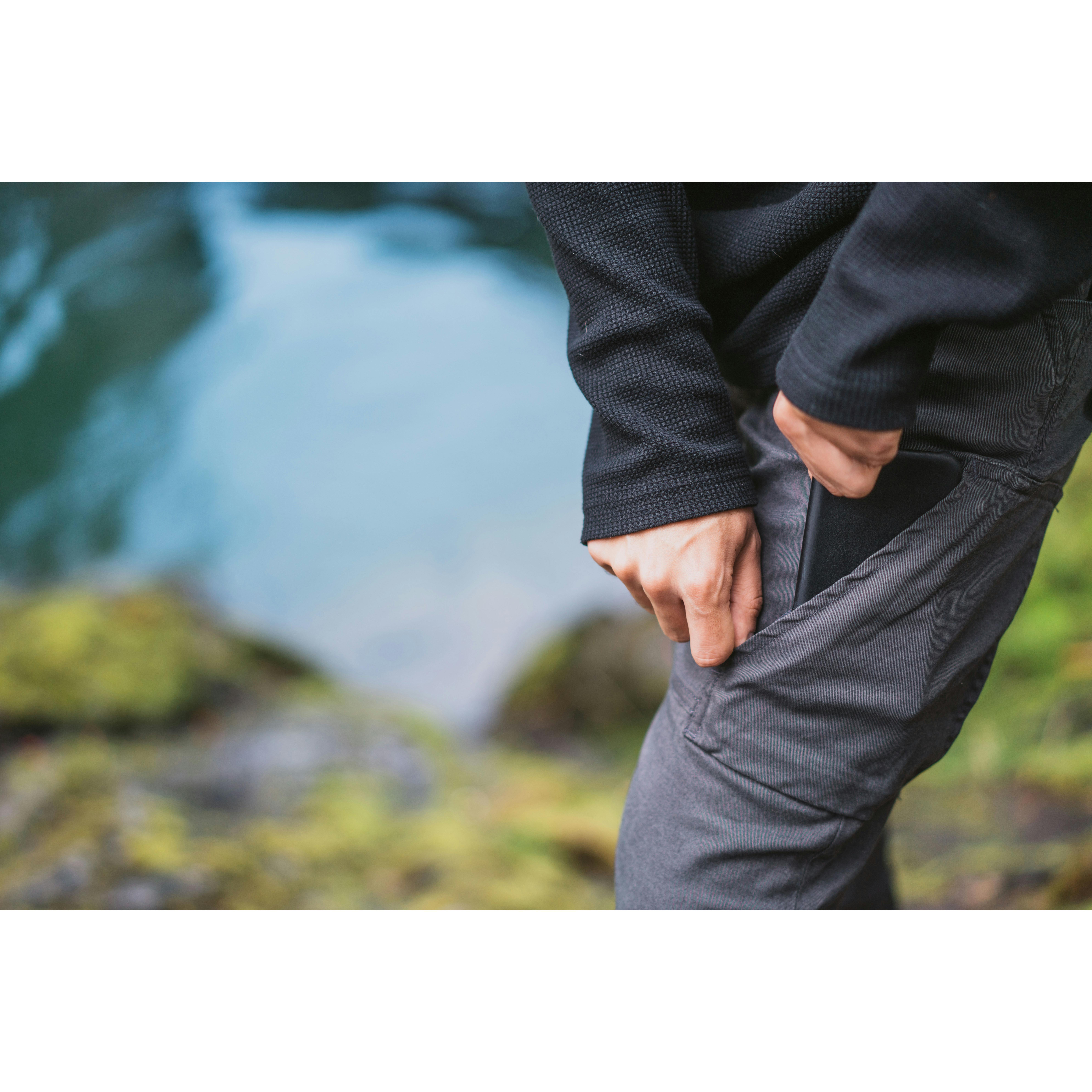 Duer Live Free Adventure Pant - Charcoal Grey