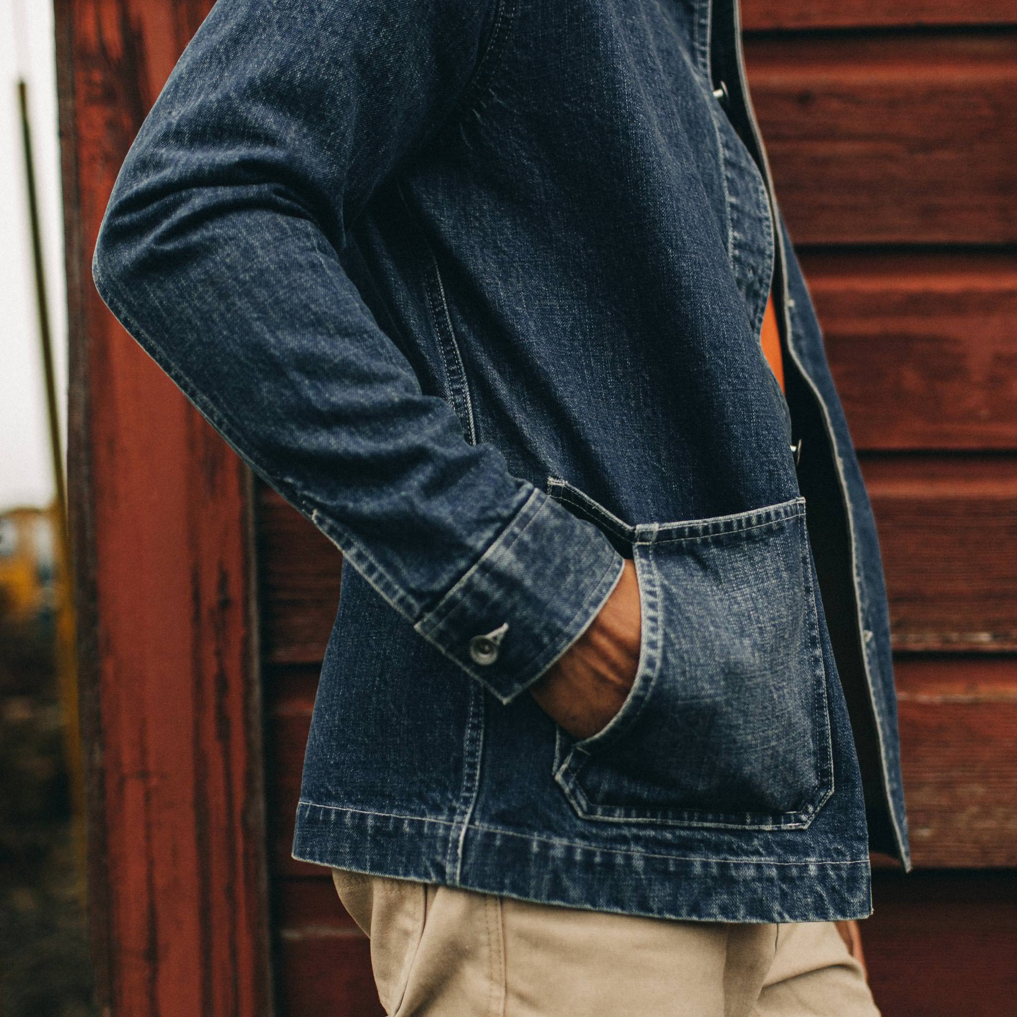 ジャケット・アウター WORK JACKET - TWIST YARN OX JACK & JONES Eaton Mens Wool Worker Jacket - BROWN | Tillys