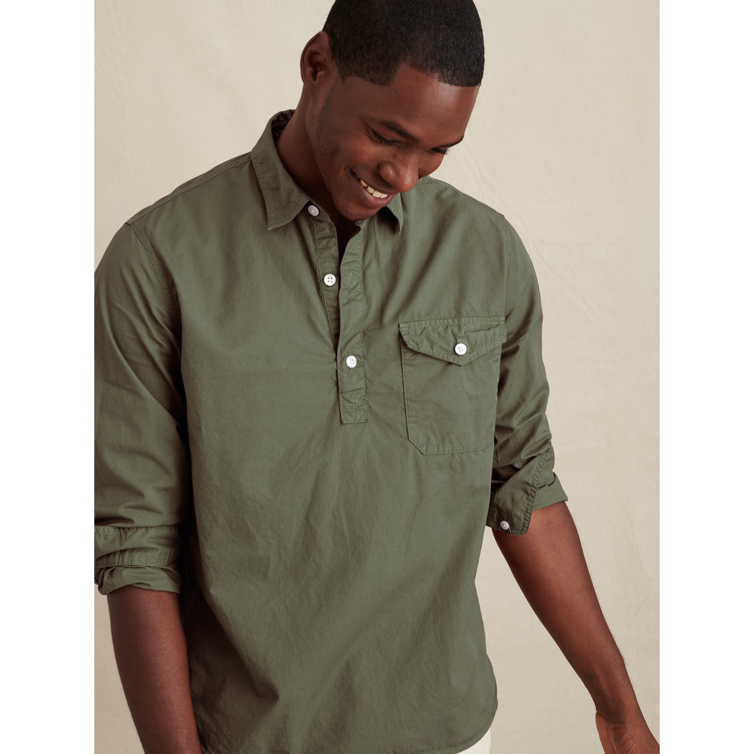 トップス HERILL RUMMY LINEN REGULER COLLAR SHIRT HERILL - Ramie Linen Regular Collar (3 Colors ) WASHIDA