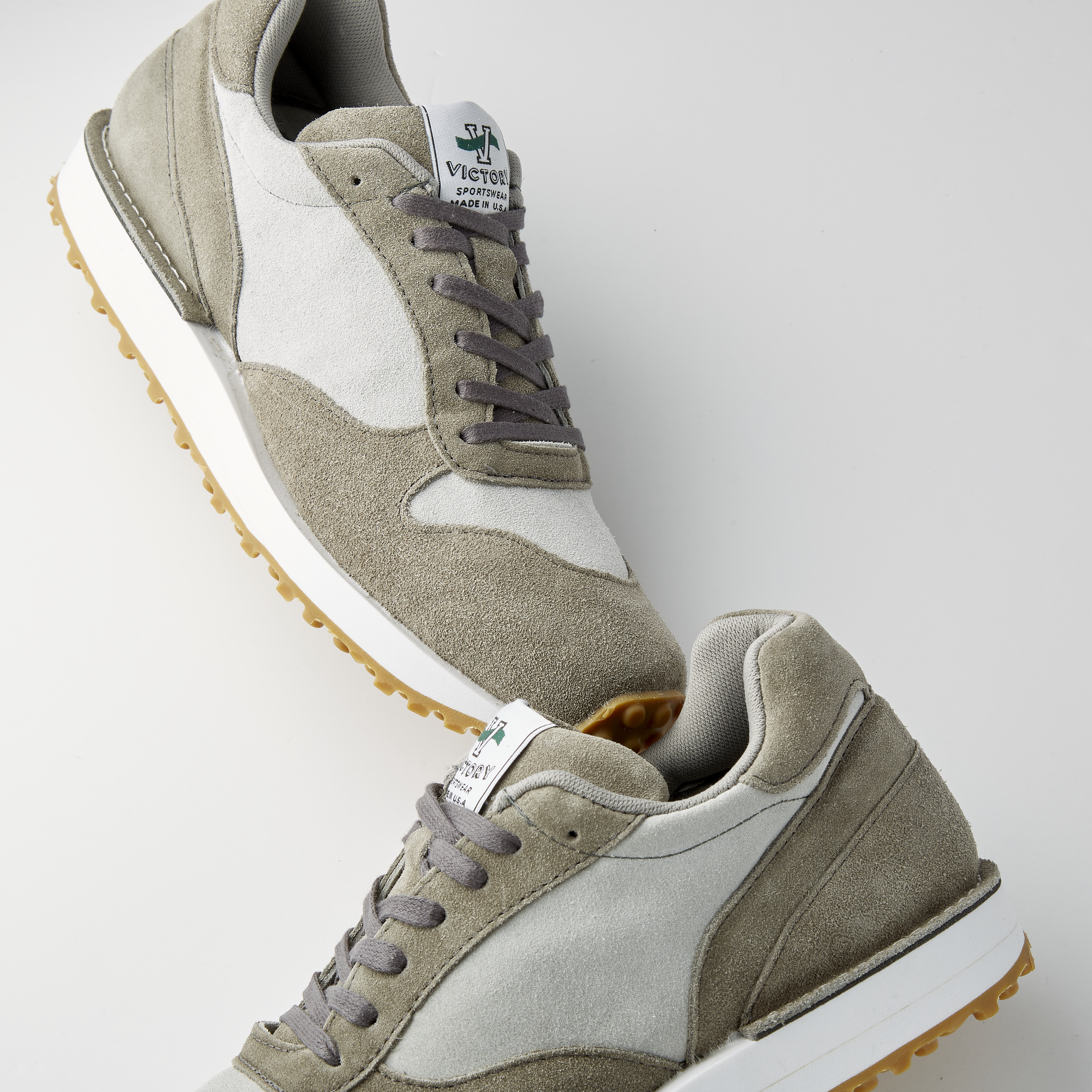 Victory Sportswear Speed Runner Sneaker - Grey/Grey | Casual