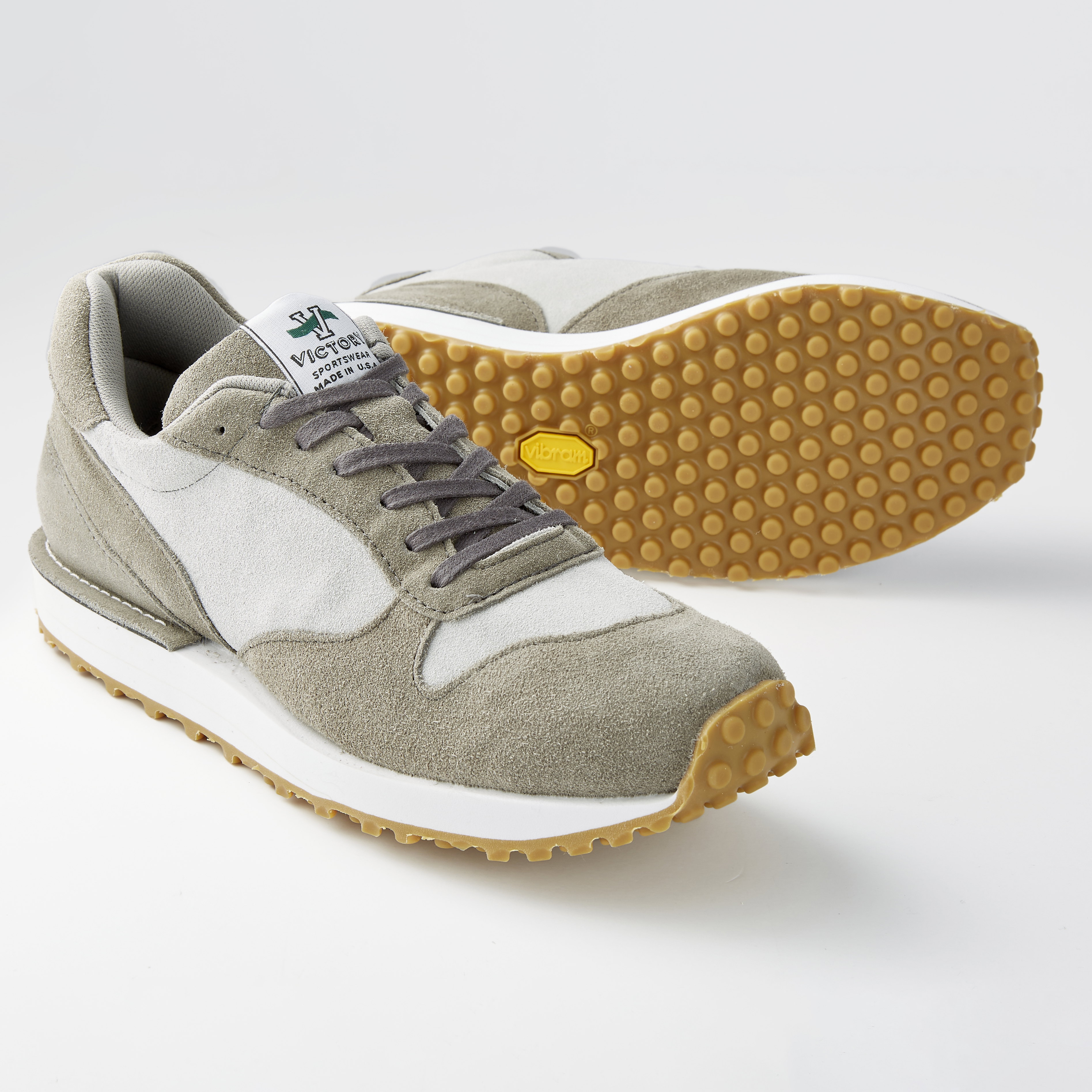 Victory Sportswear Speed Runner Sneaker - Grey/Grey | Casual