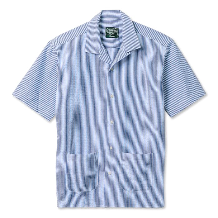 Image of Seersucker Cuban Shirt
