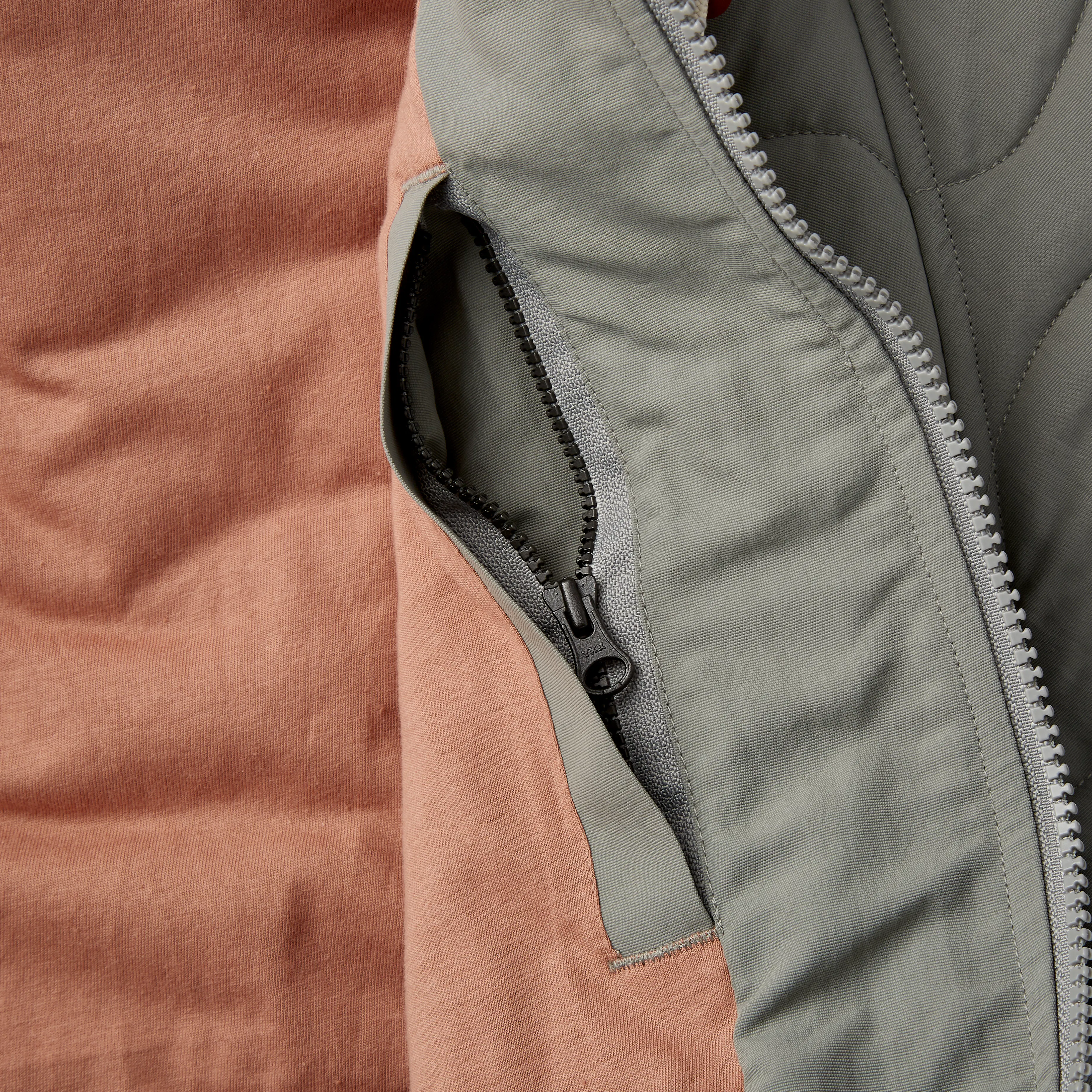 Wellen Wave Quilted Hoodie - Beluga | Pullover Hoodies | Huckberry