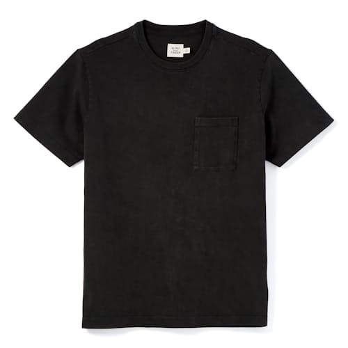 plast hovedsagelig trist Flint and Tinder American Heavyweight Pocket T-Shirt - Washed Black | T- Shirts | Huckberry