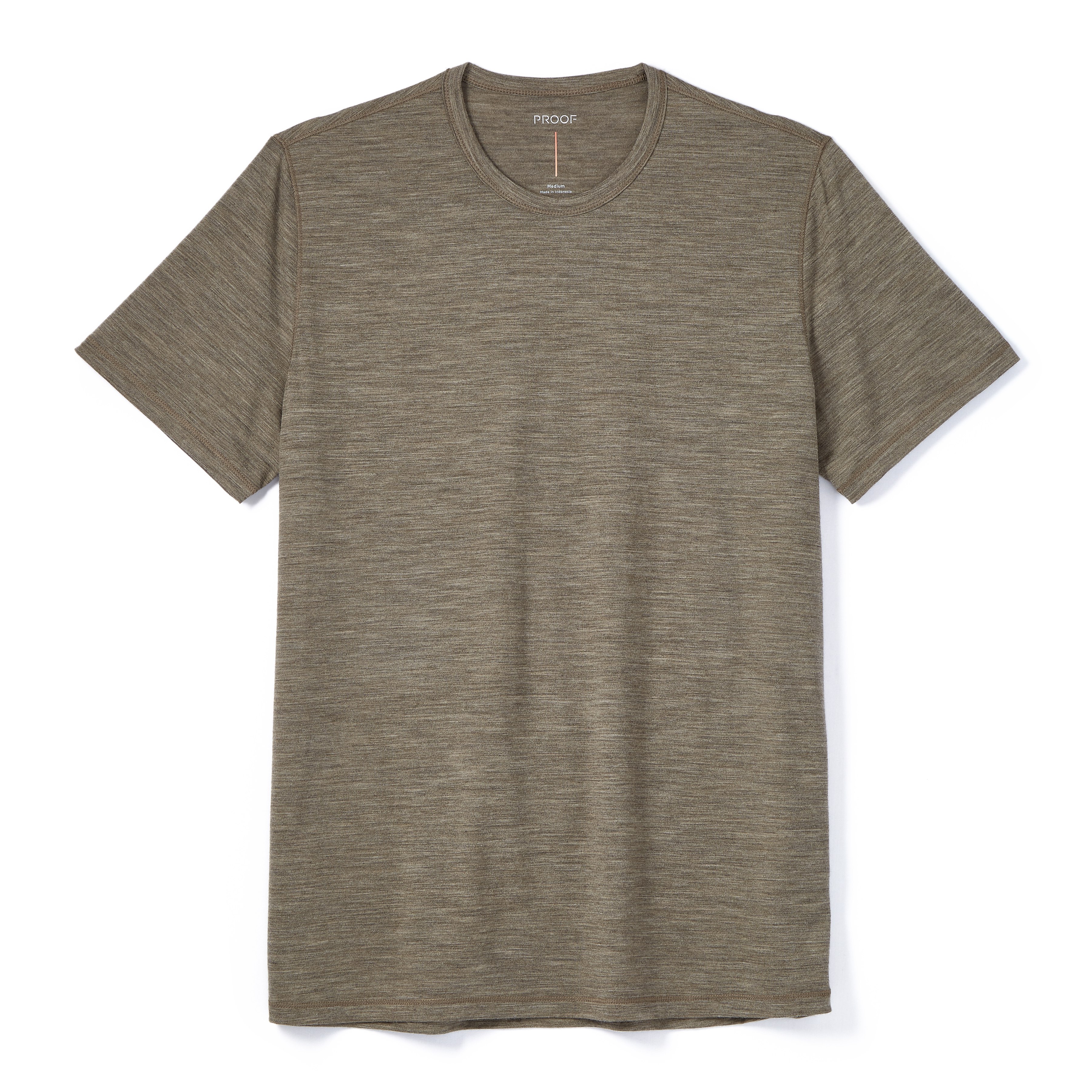 Proof 72-Hour Merino T-Shirt - Slim Fit - Falcon Heather | T