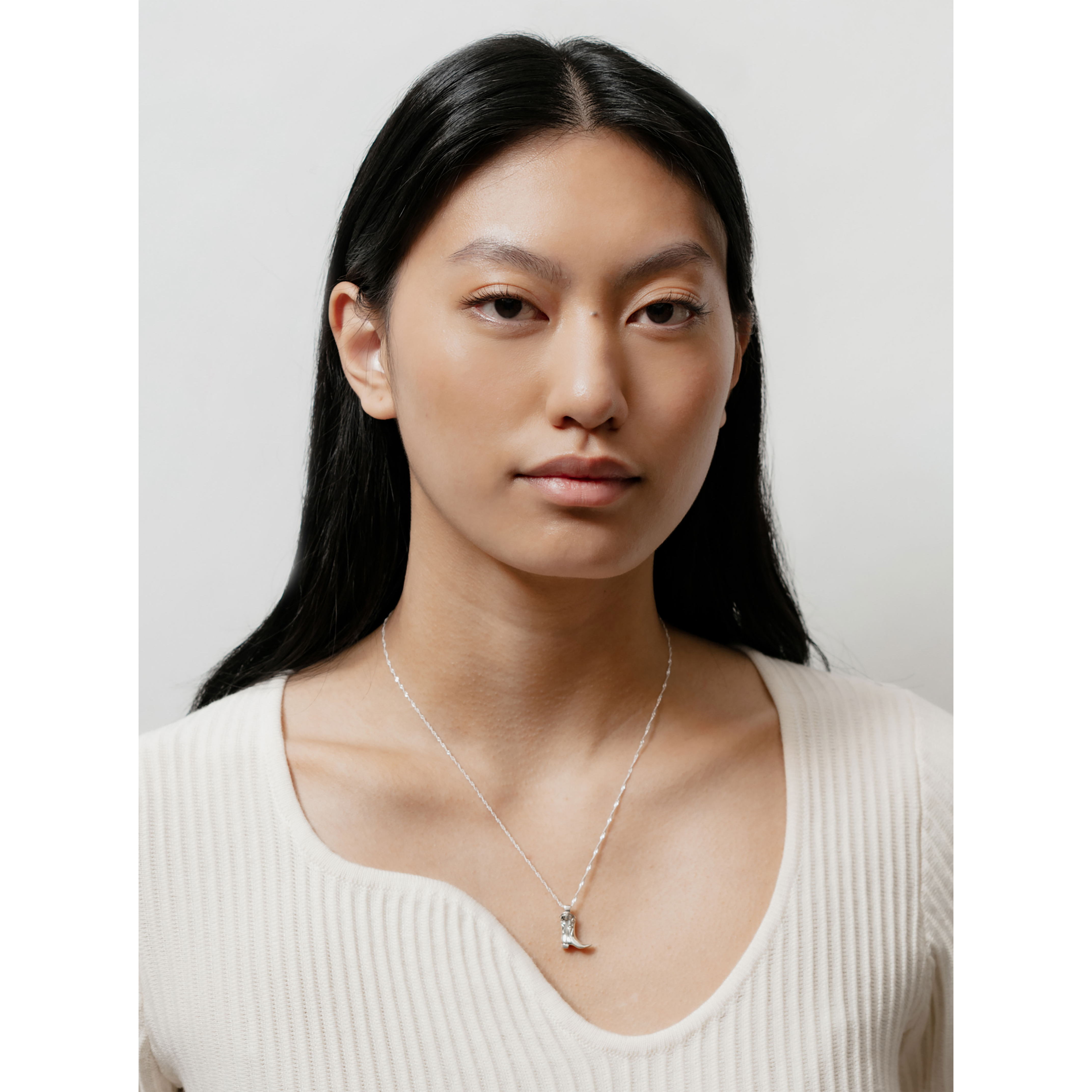 オトナかわいい【Wolf Circus】Cowboy Boot Charm Necklace Wolf Circus Cowboy Boot Charm Necklace Gold Plated, 14k Gold