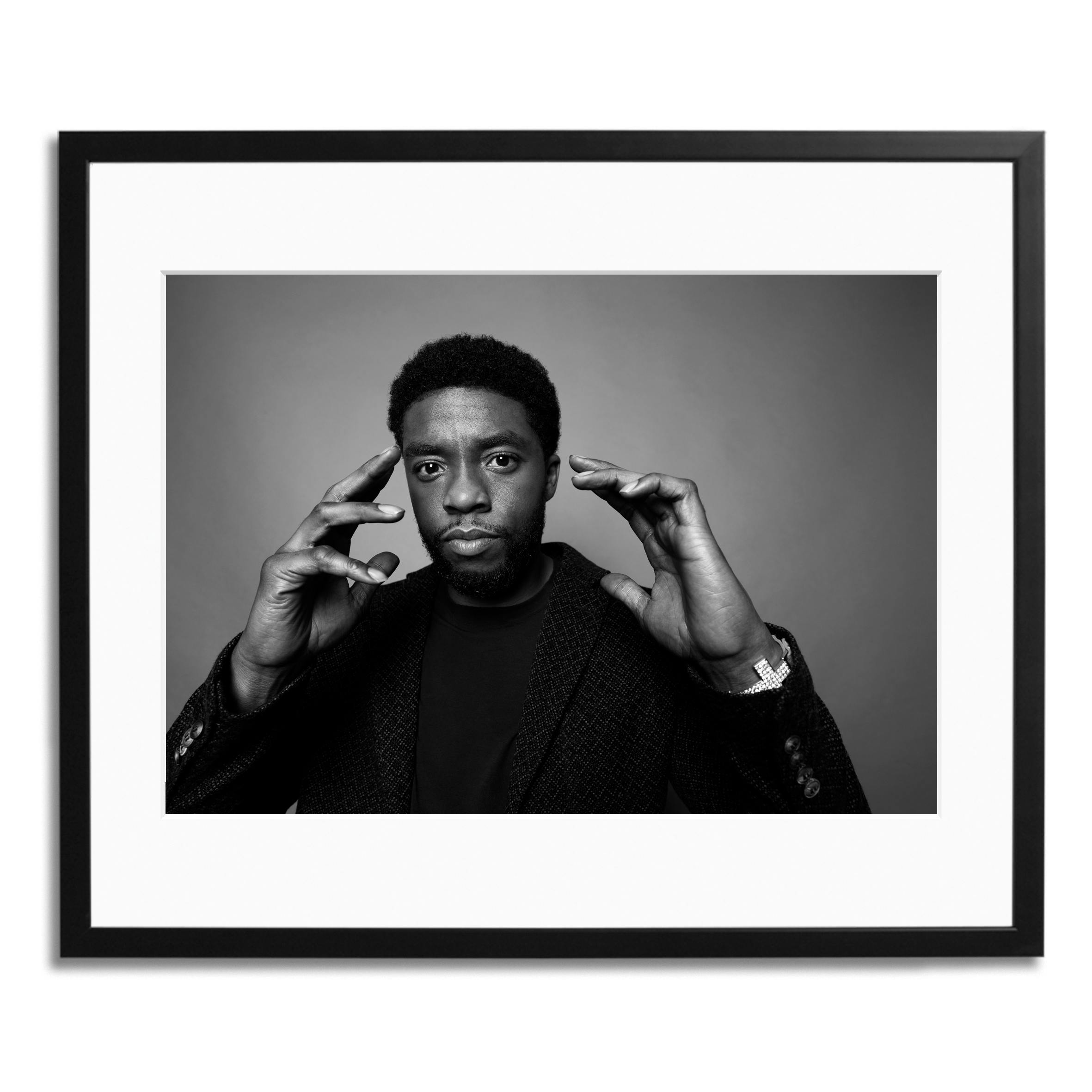 Chadwick Boseman Framed Print