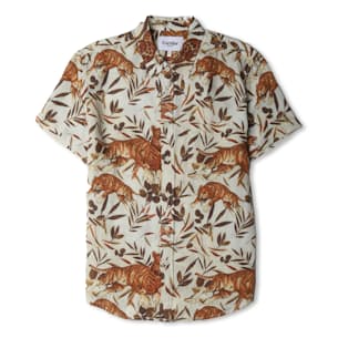 Jungle Cat Linen Shirt