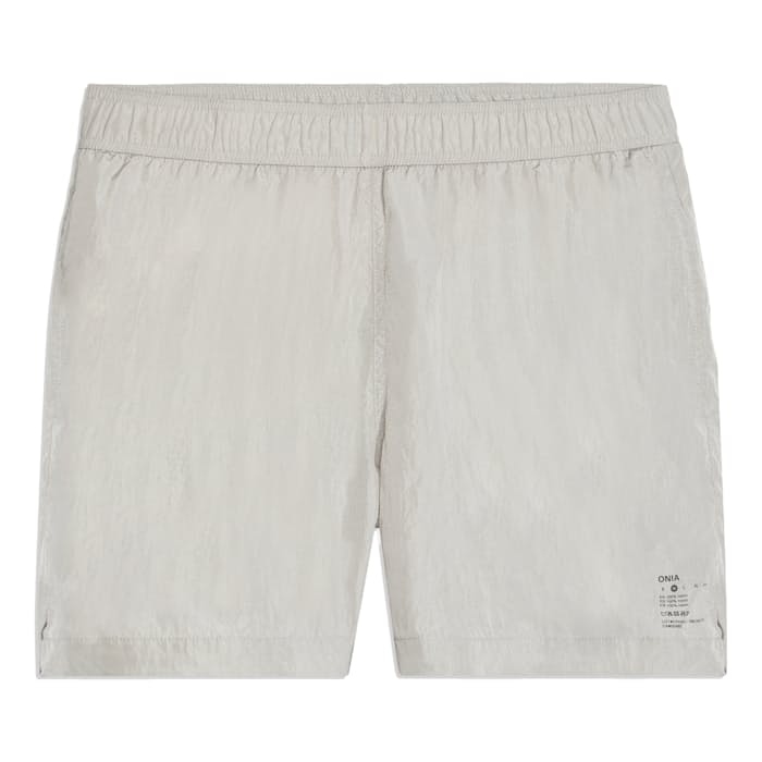 Onia Crinkle Nylon Multifunctional Short - Soft Silver | Hybrid Shorts