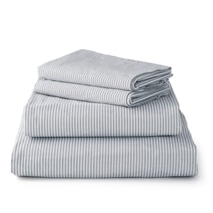 Washed Percale Sheet Set - Queen