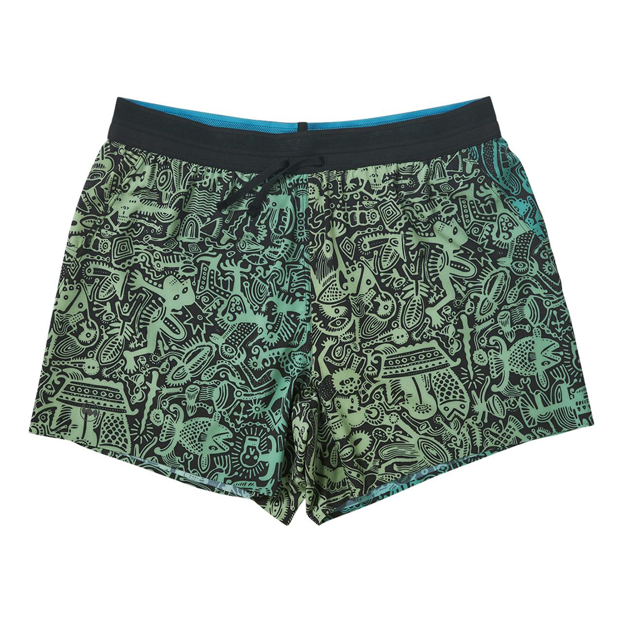 Janji AFO Middle Short - Batik Sea | Gym Shorts | Huckberry
