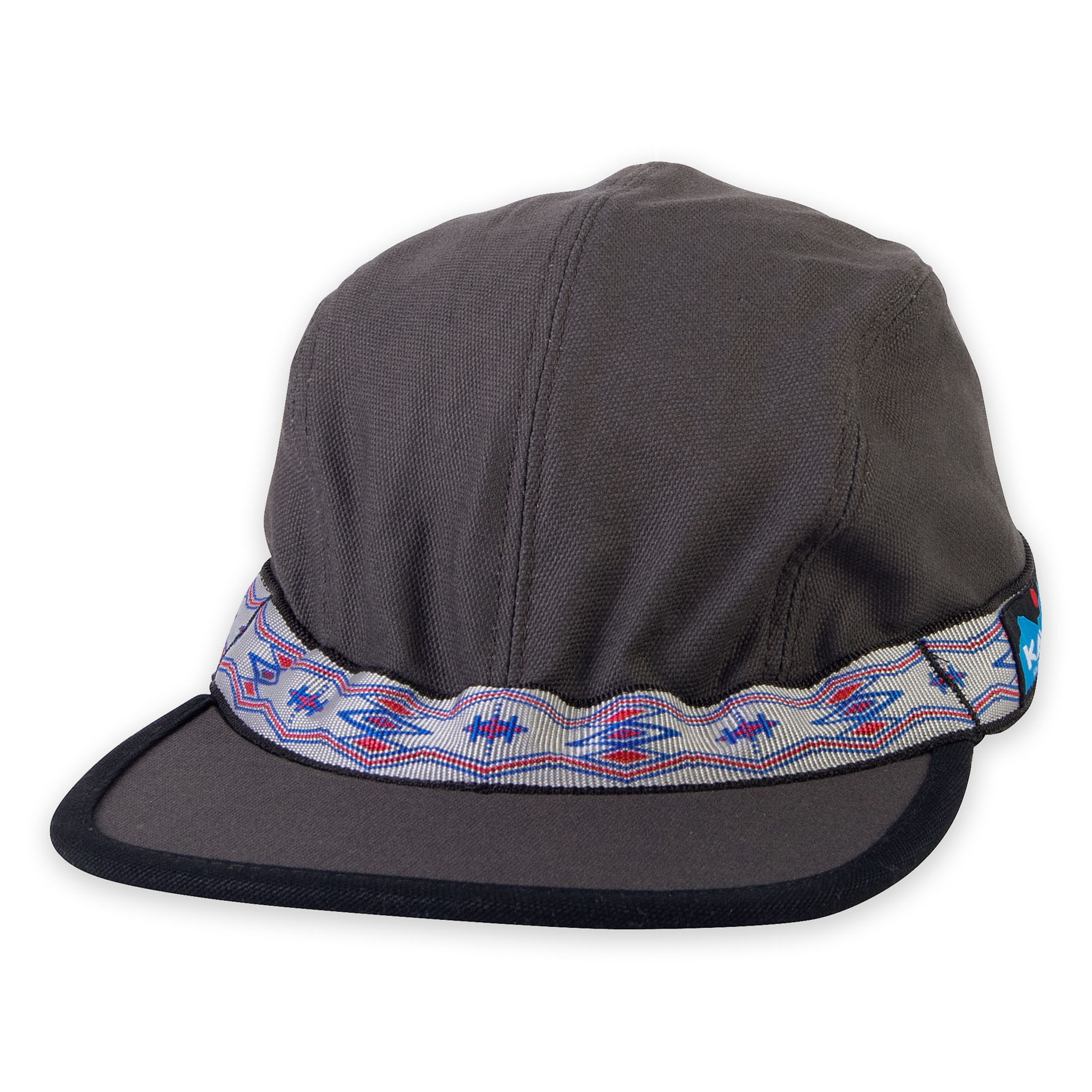 Kavu Organic Strapcap Hat - Jet Black | Baseball Caps