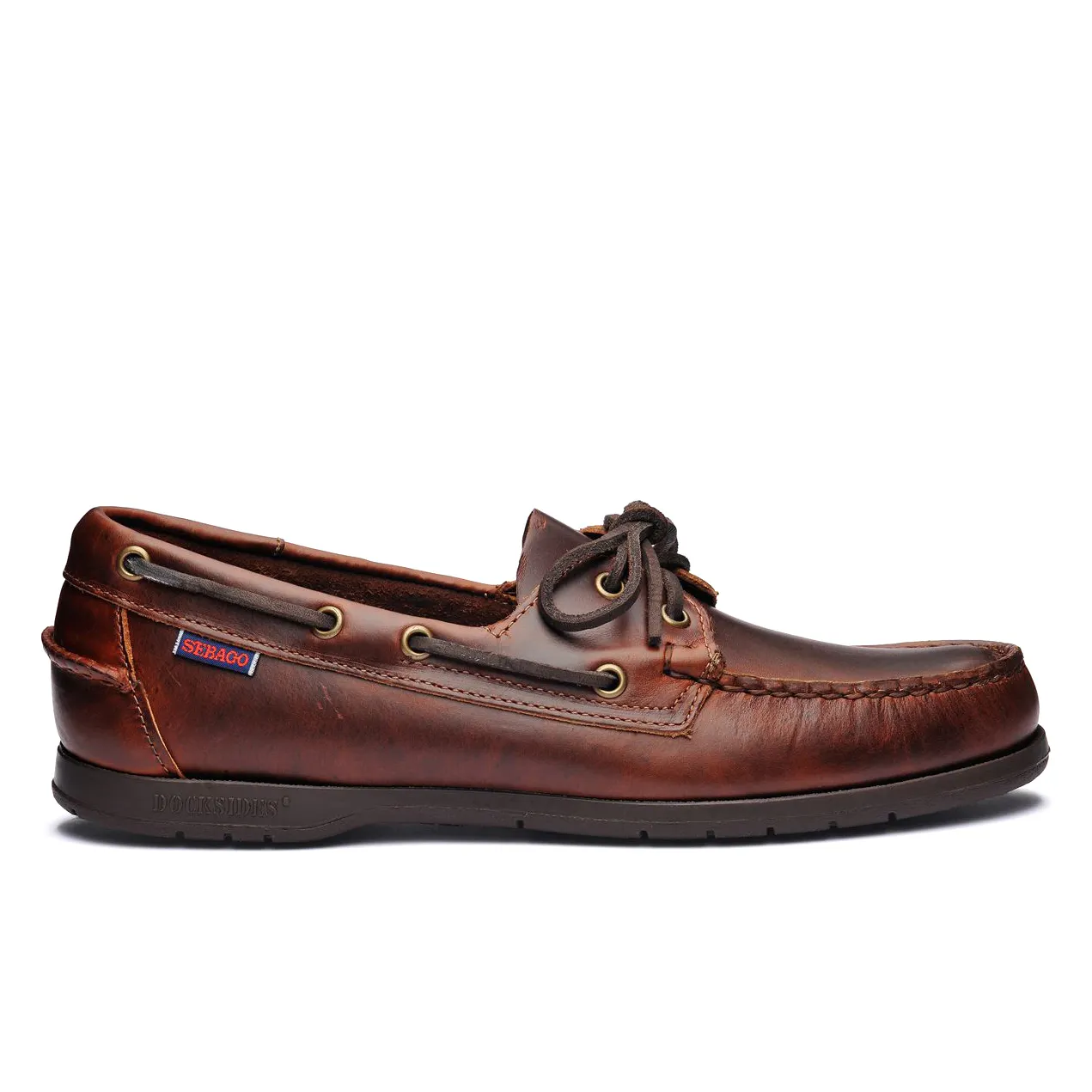 Sebago Endeavor Boat Shoe - Brown/Gum 
