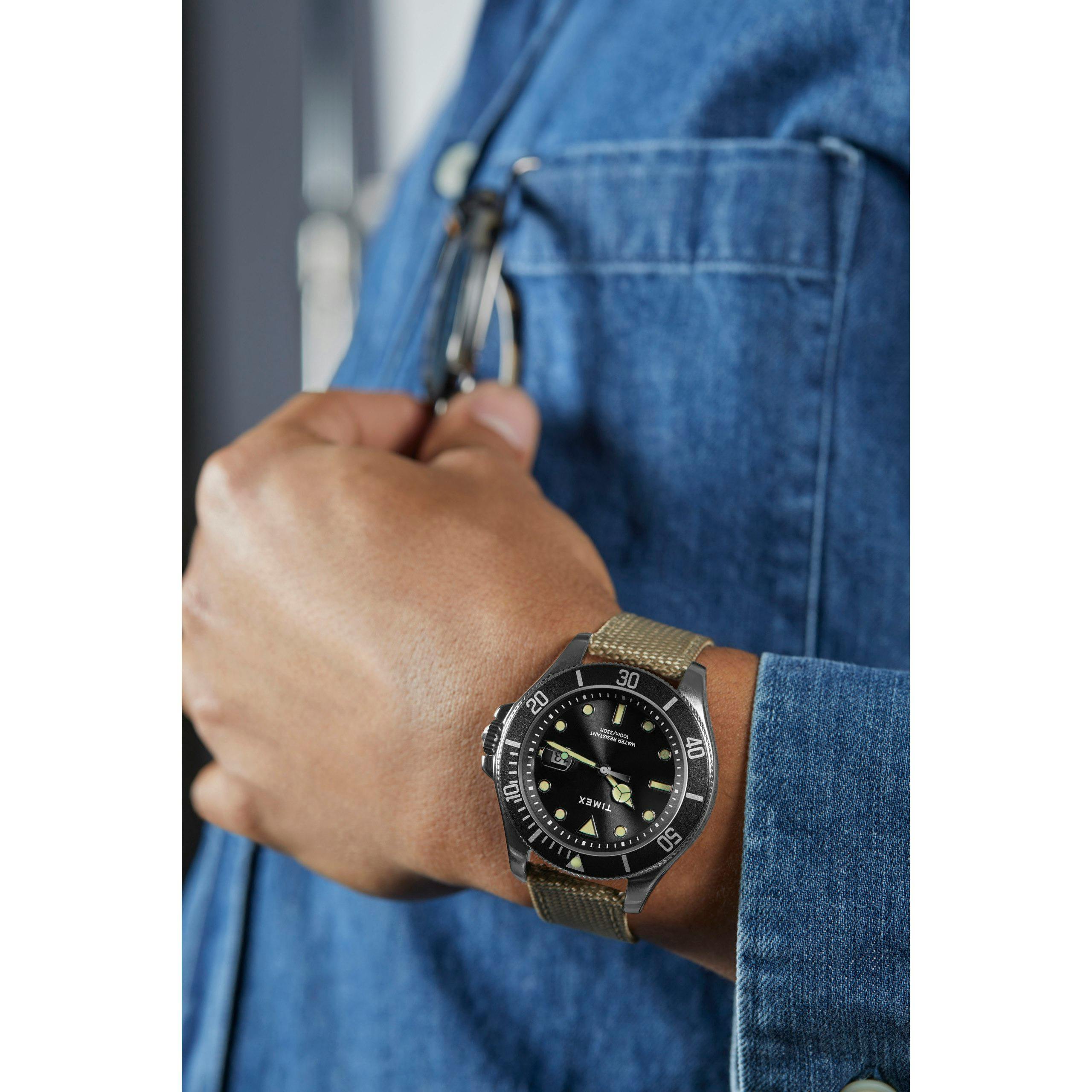 Timex Harborside Coast - Tan/Black | Casual Watches | Huckberry