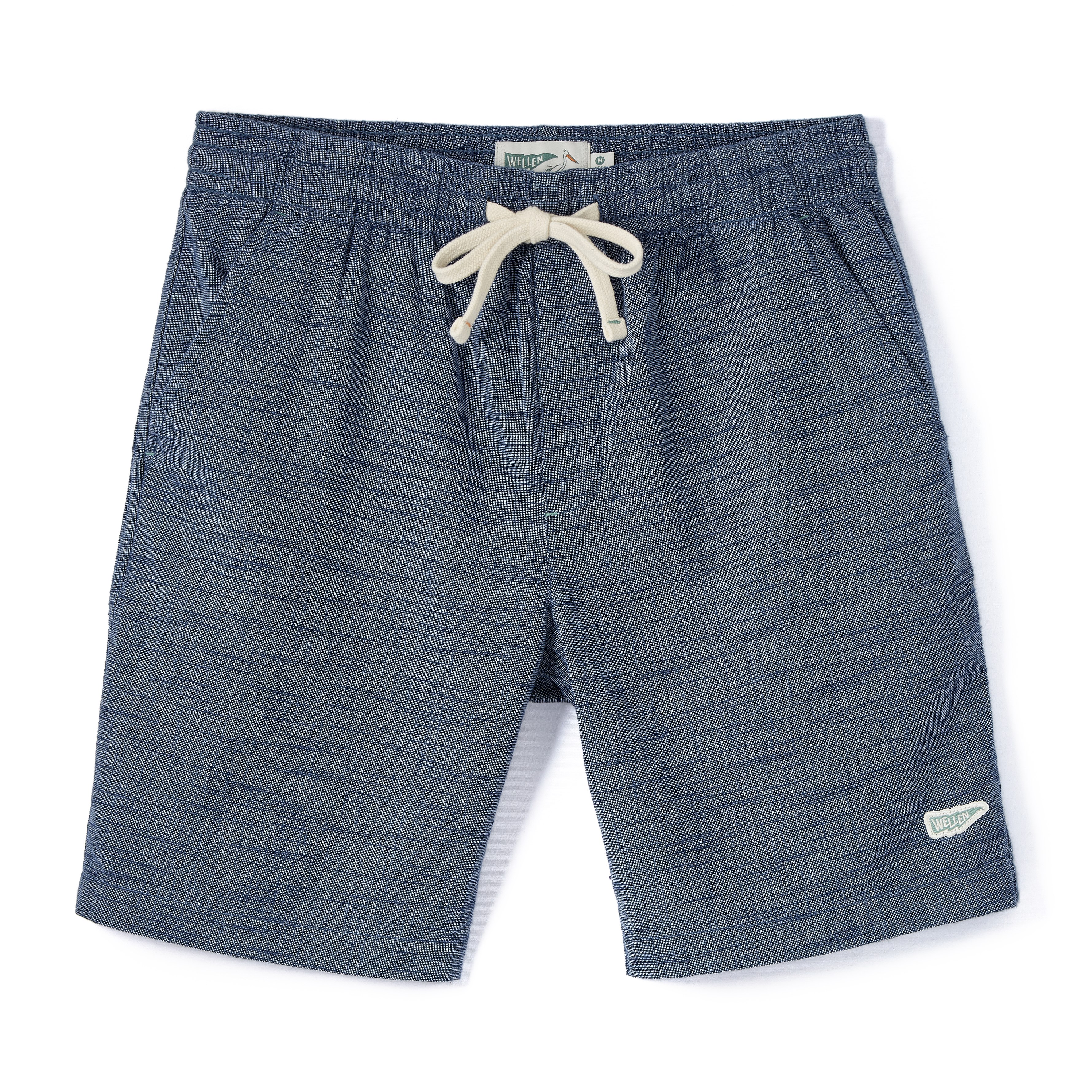 Wellen Organic Slub Short - Navy | Casual Shorts | Huckberry