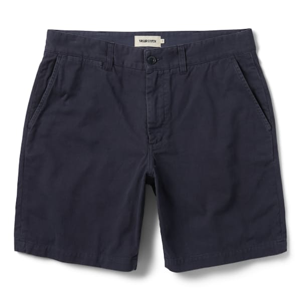 Taylor Stitch The Foundation Short - 8" - Navy Twill | Casual Shorts | Huckberry