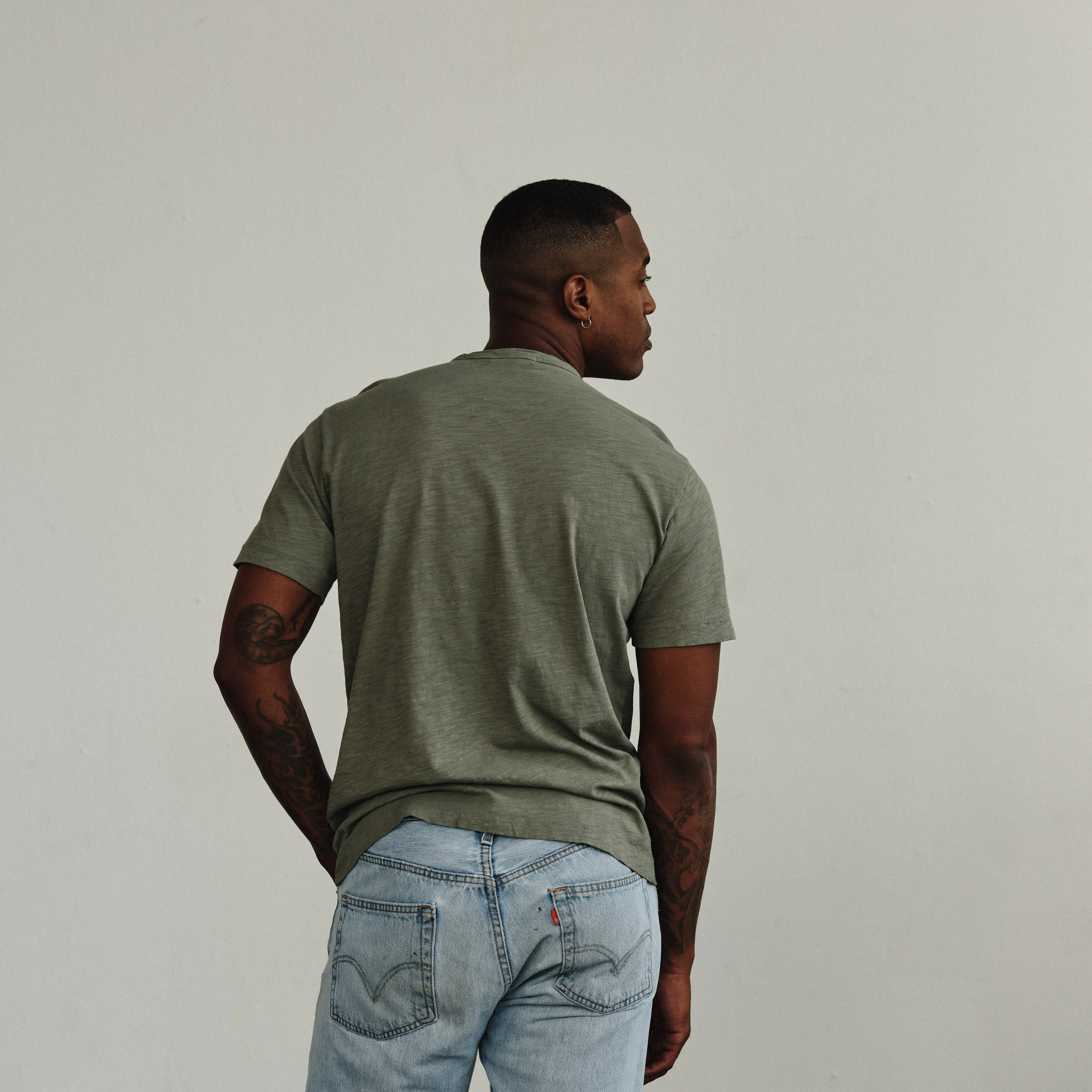 Forty Five Slub Pocket Tee - Vintage 