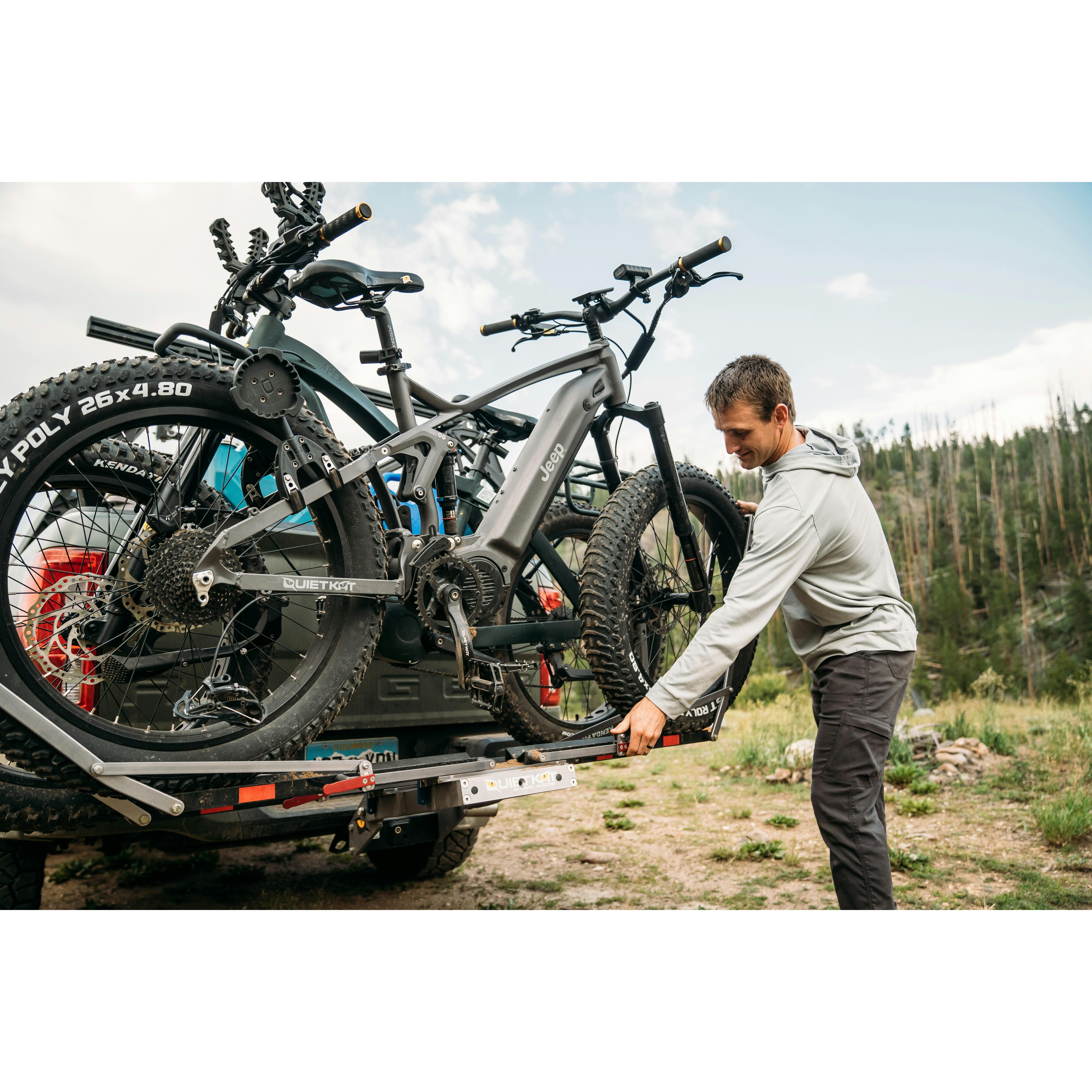 QuietKat Jeep Fat Tire E-Bike - 1000 Watt - Charcoal | Biking | Huckberry