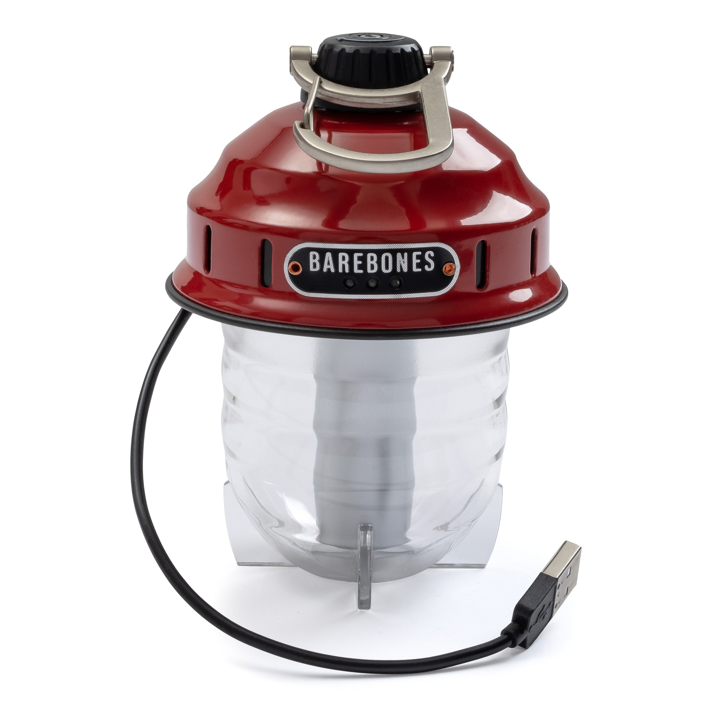 Barebones Beacon Hanging Light Lantern - Red | Tools | Huckberry