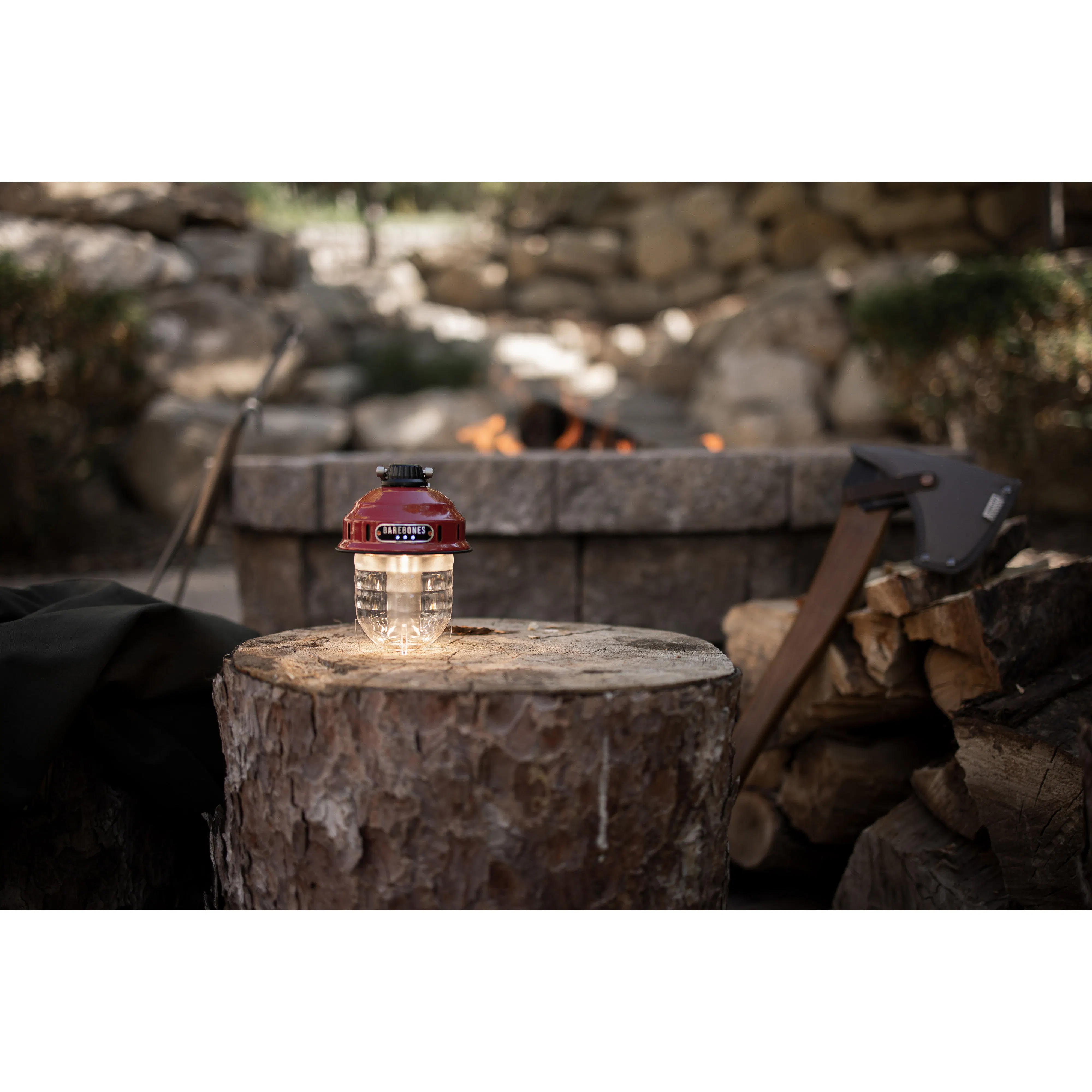 Barebones Beacon Hanging Light Lantern - Red | Tools | Huckberry