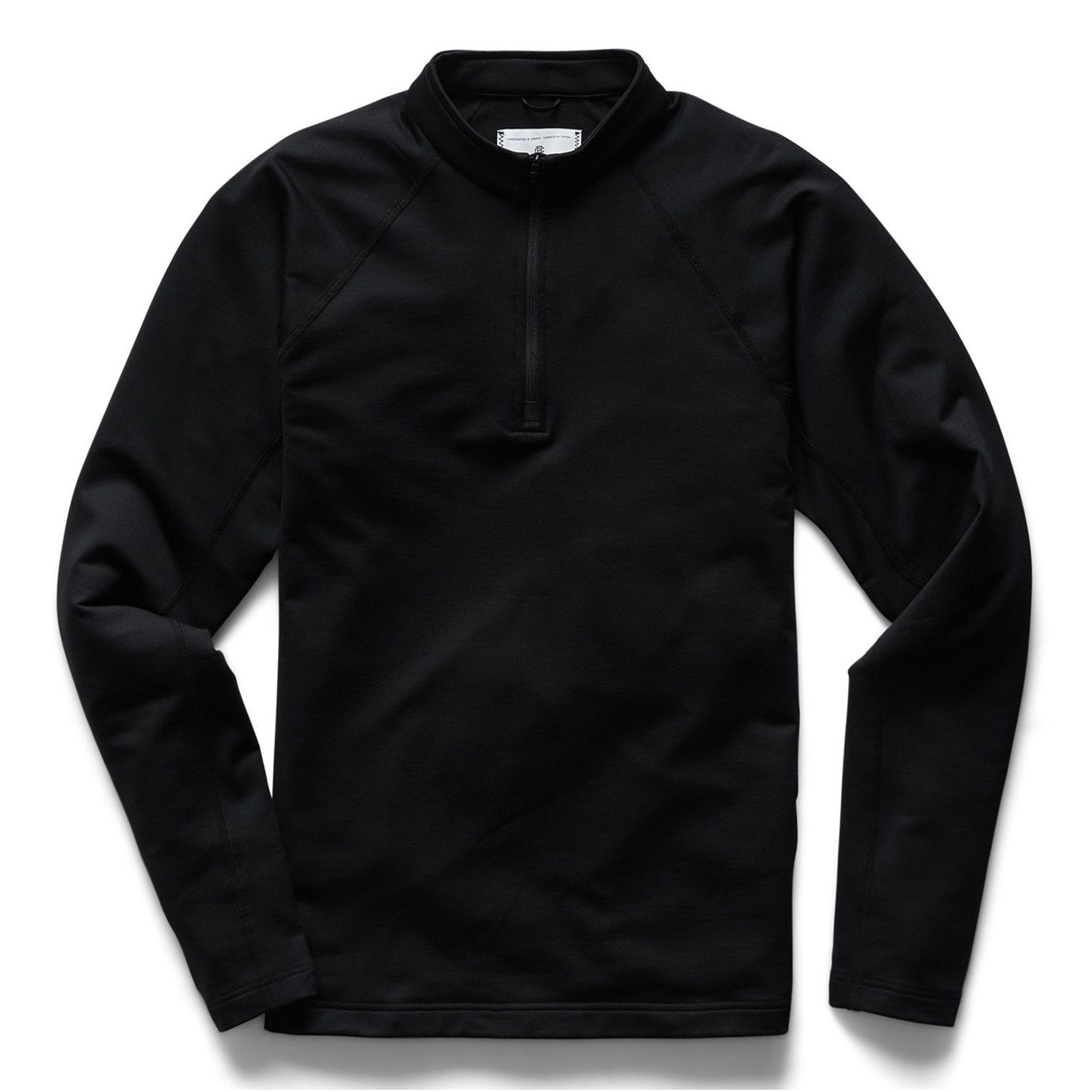 Reigning Champ Polartec Half Zip - Black | Quarter-Zip