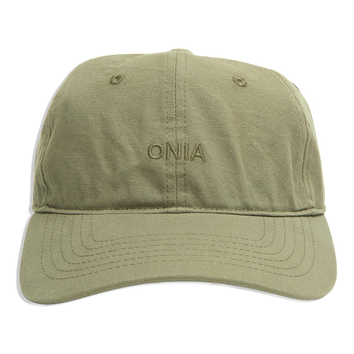 Onia Garment Dye Twill Cap - Sage | Baseball Caps | Huckberry