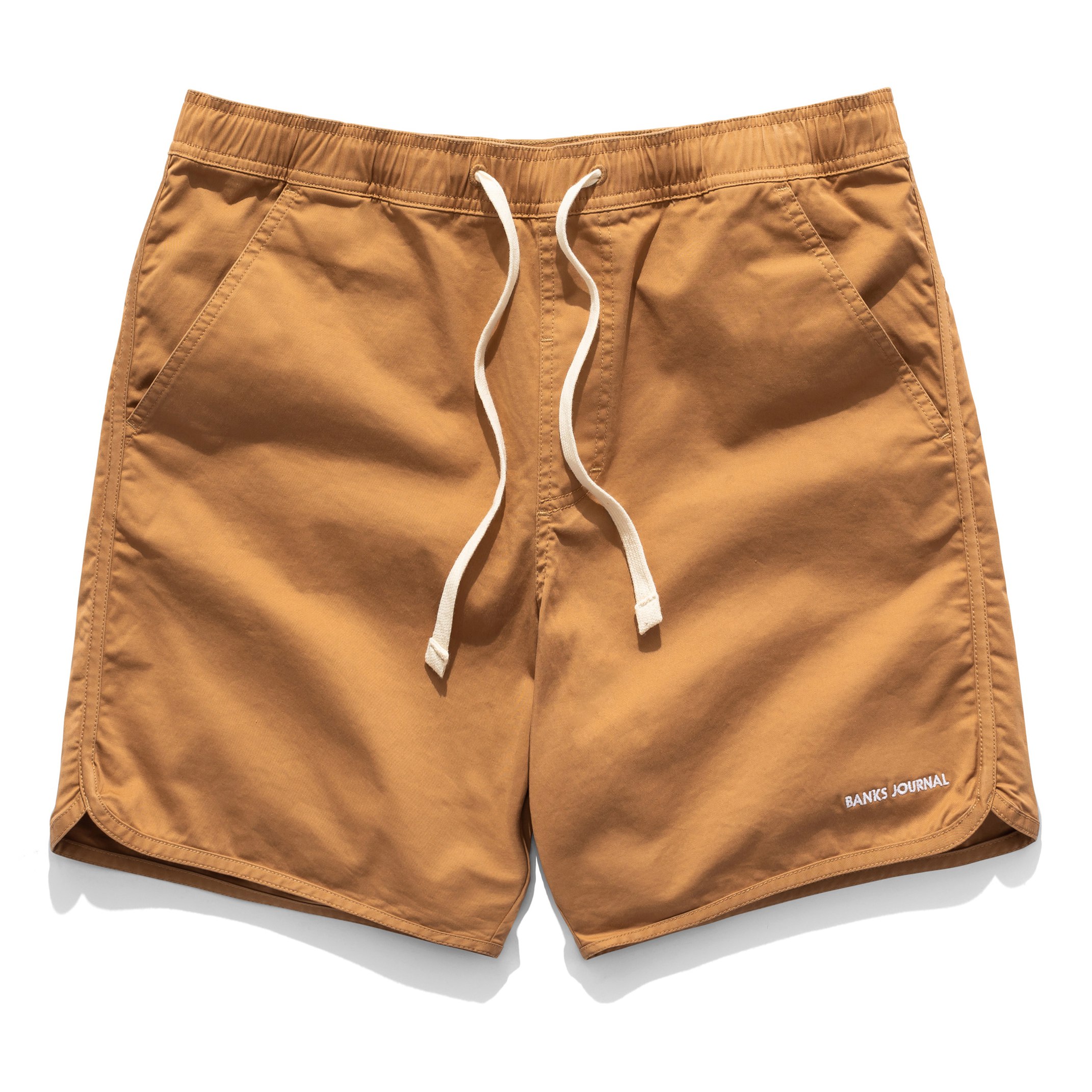 Banks Journal Label Elastic Board Short - 6